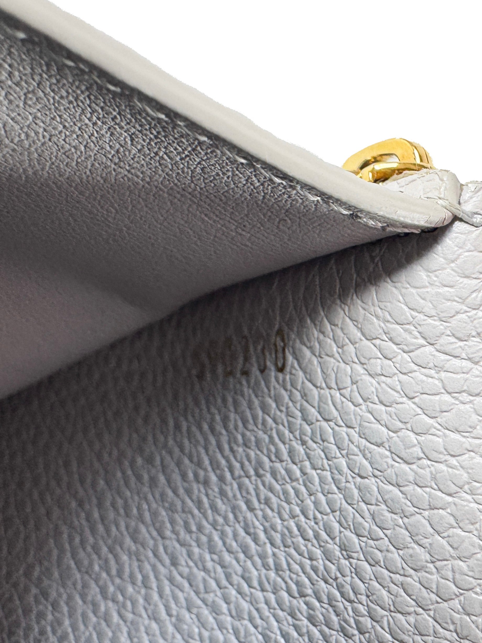 Louis Vuitton monogram gray empreinte Victorine wallet  SP0230