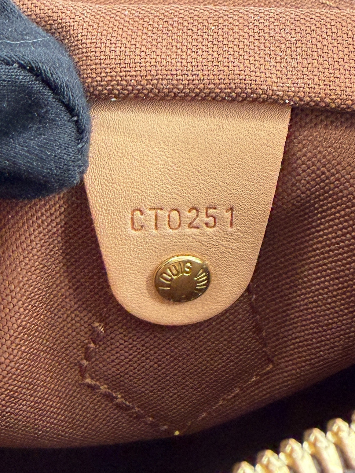 Louis Vuitton monogram Speedy 30 Bandouliere CT0251