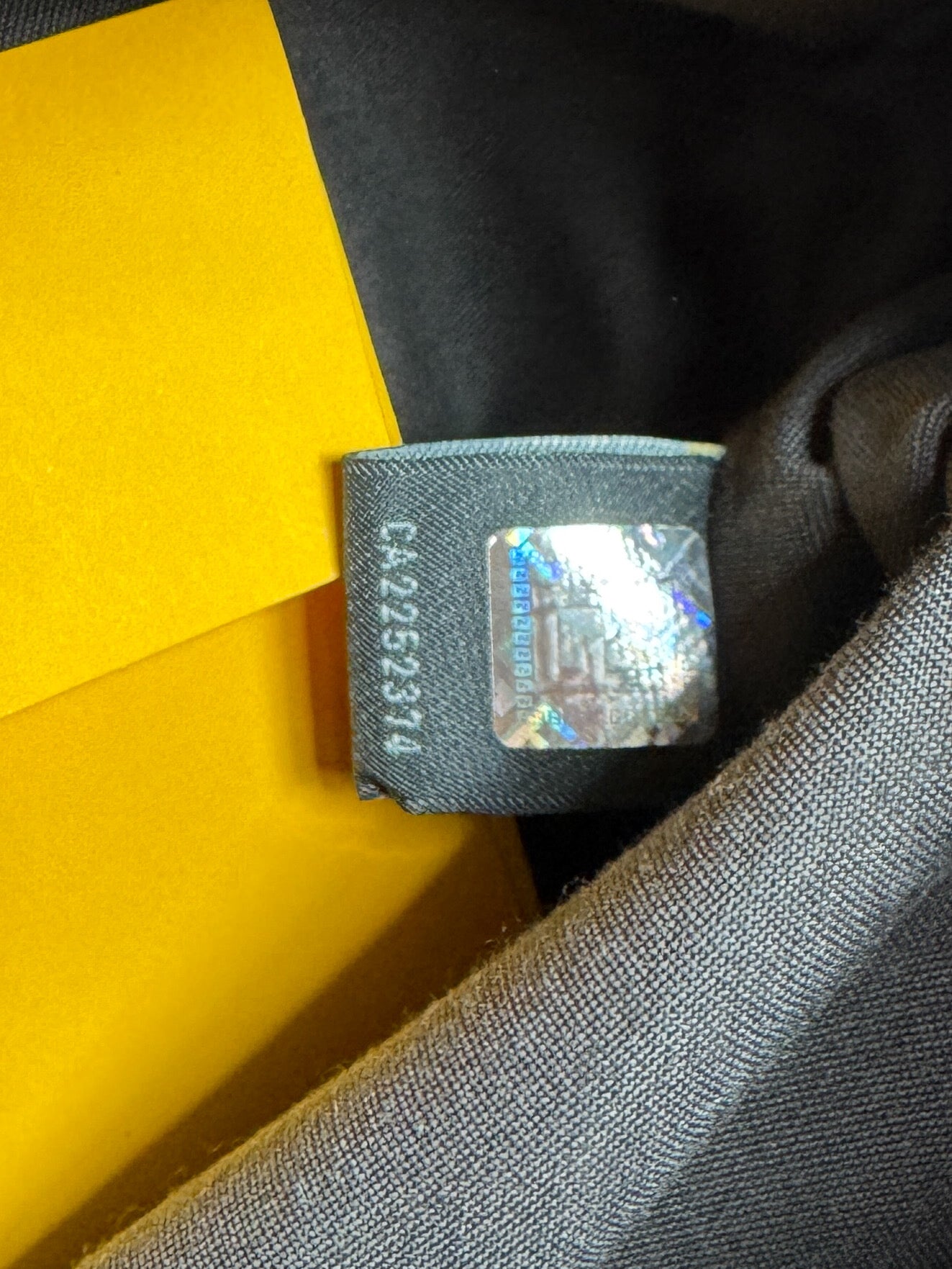 Fendi Zucchino navy, black, pink shoulder bag 8BH220-HJE 128-2354