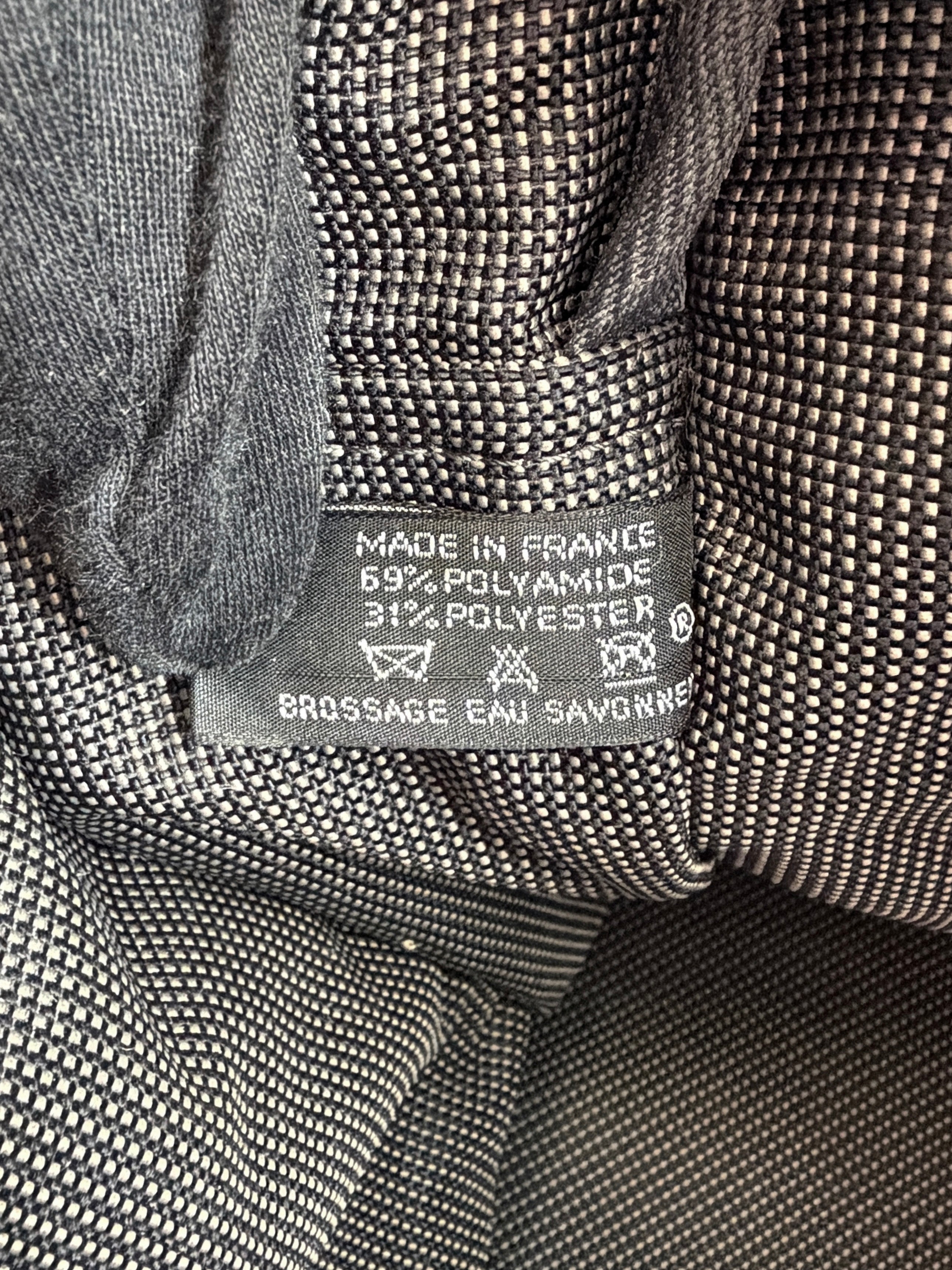 Hermès gray nylon Herline tote