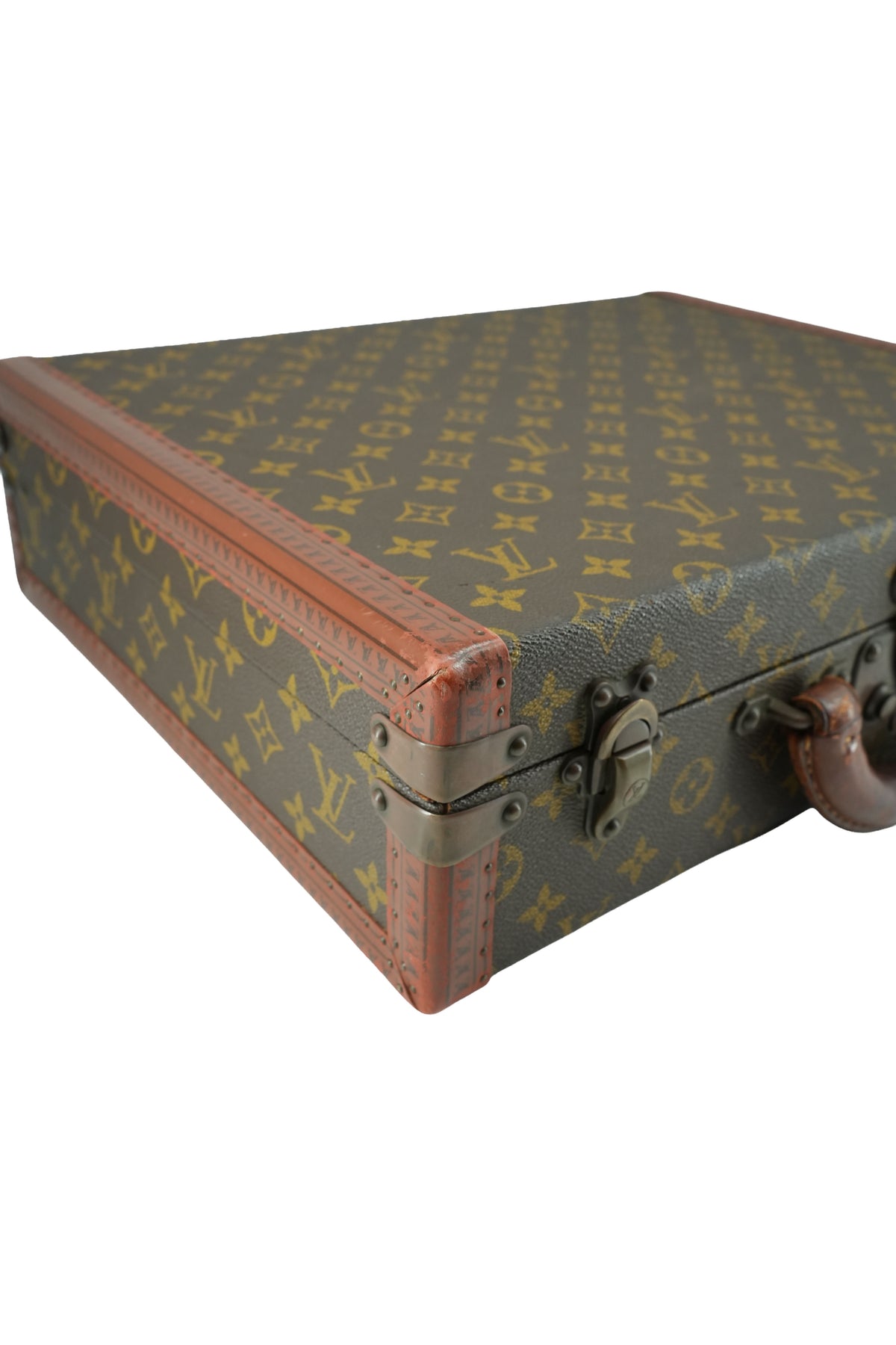 Louis Vuitton monogram 60s-80s vintage Cotteville 45 trunk 903220