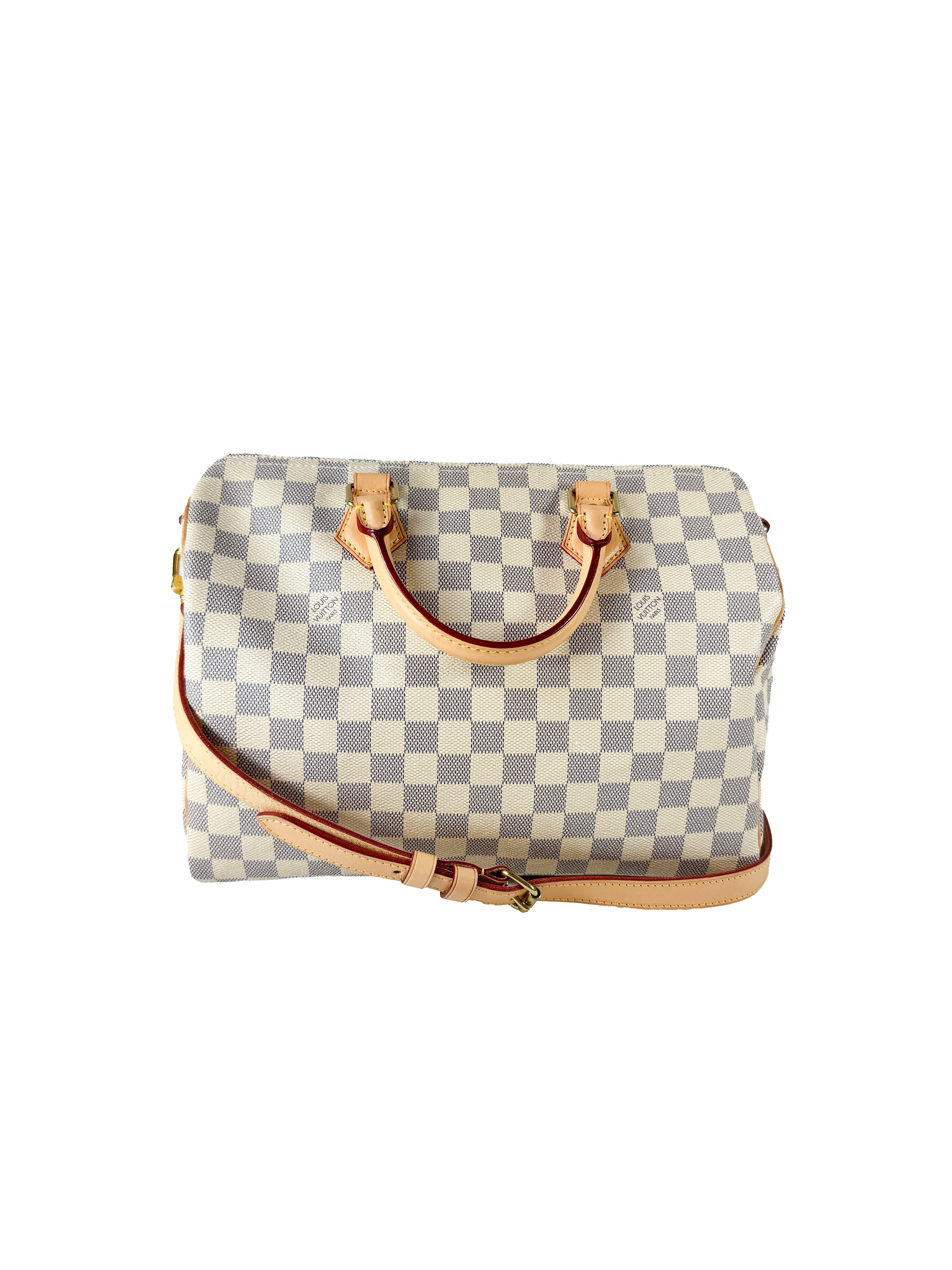 Louis Vuitton damier azur Speedy 30 bandouliere SD4147