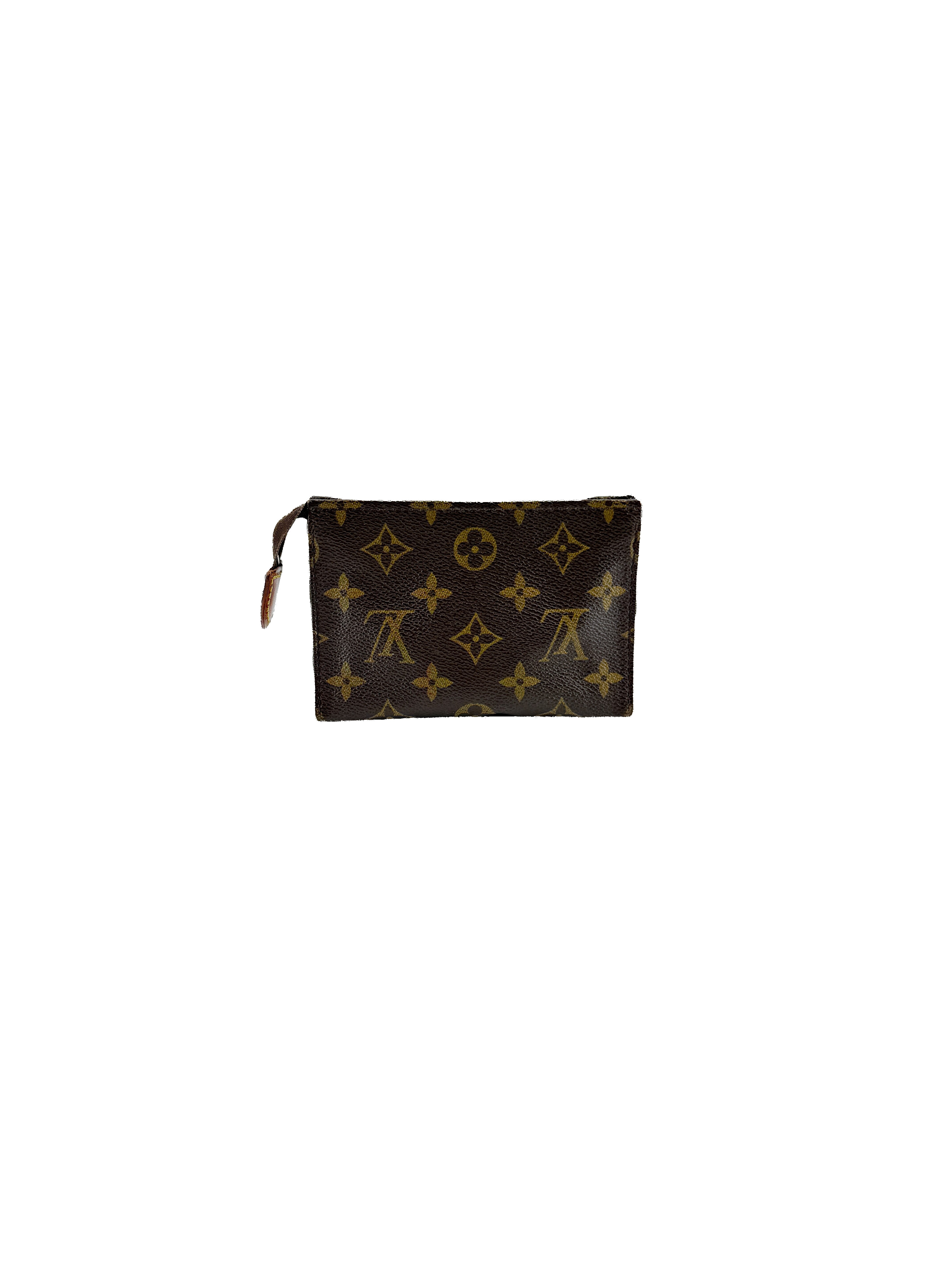 Louis Vuitton monogram toiletry pouch 15 TH8905