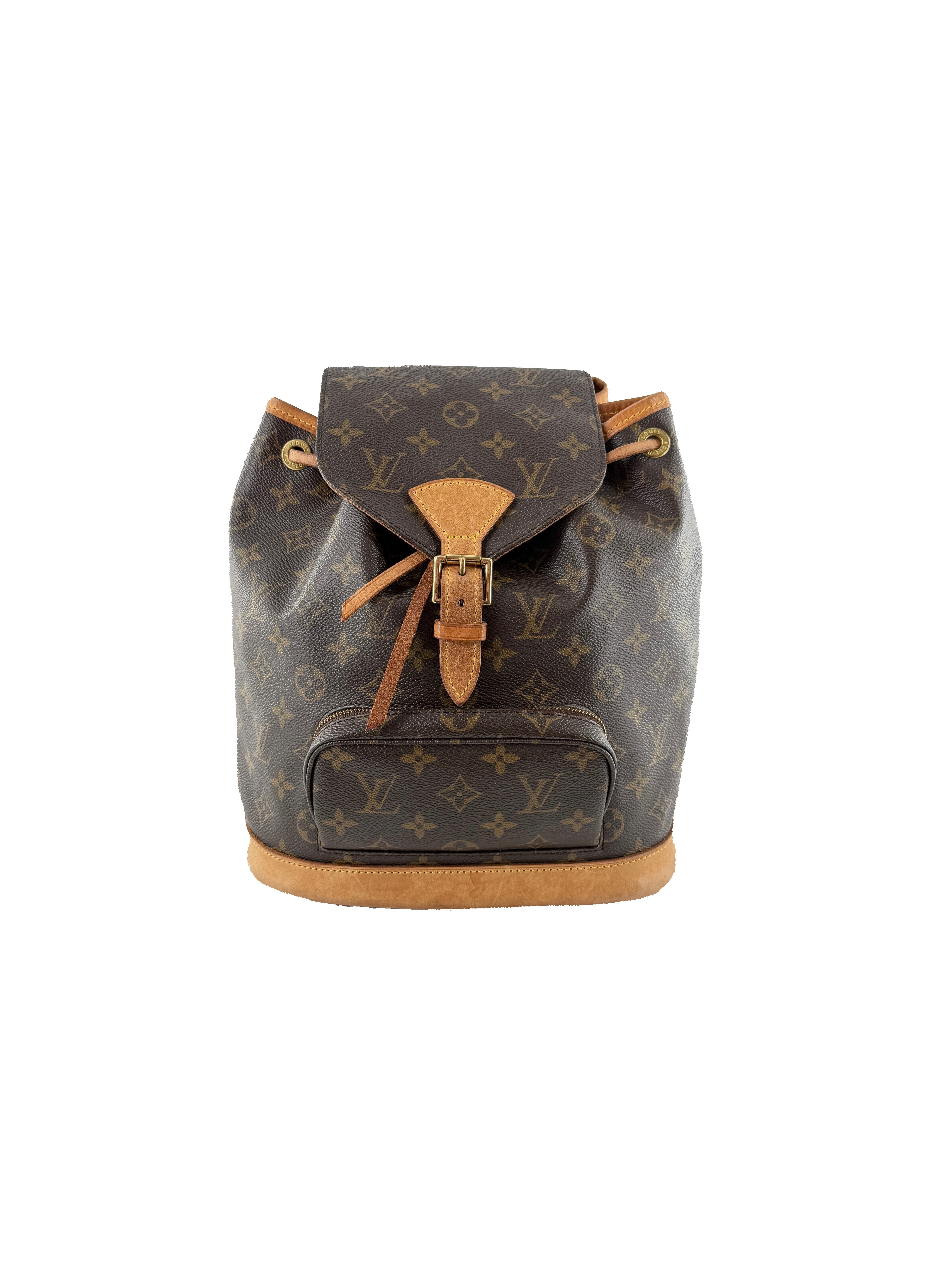 Louis Vuitton monogram vintage Montsouris MM backpack SP1001