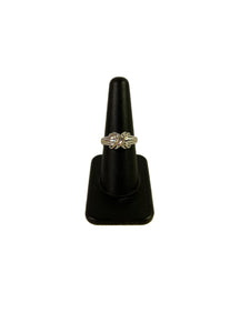 Tiffany & Co signature X 18k white gold ring
