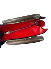 Christian Louboutin brown medium Paloma studded tote