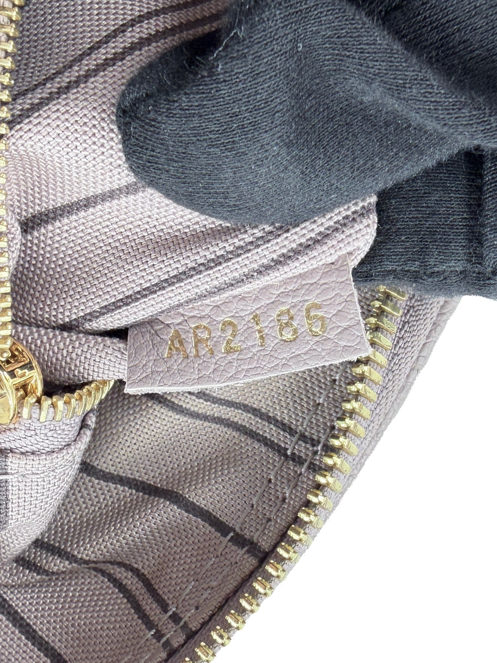 Louis Vuitton empreinte monogram Speedy 25 Mastic AR2186