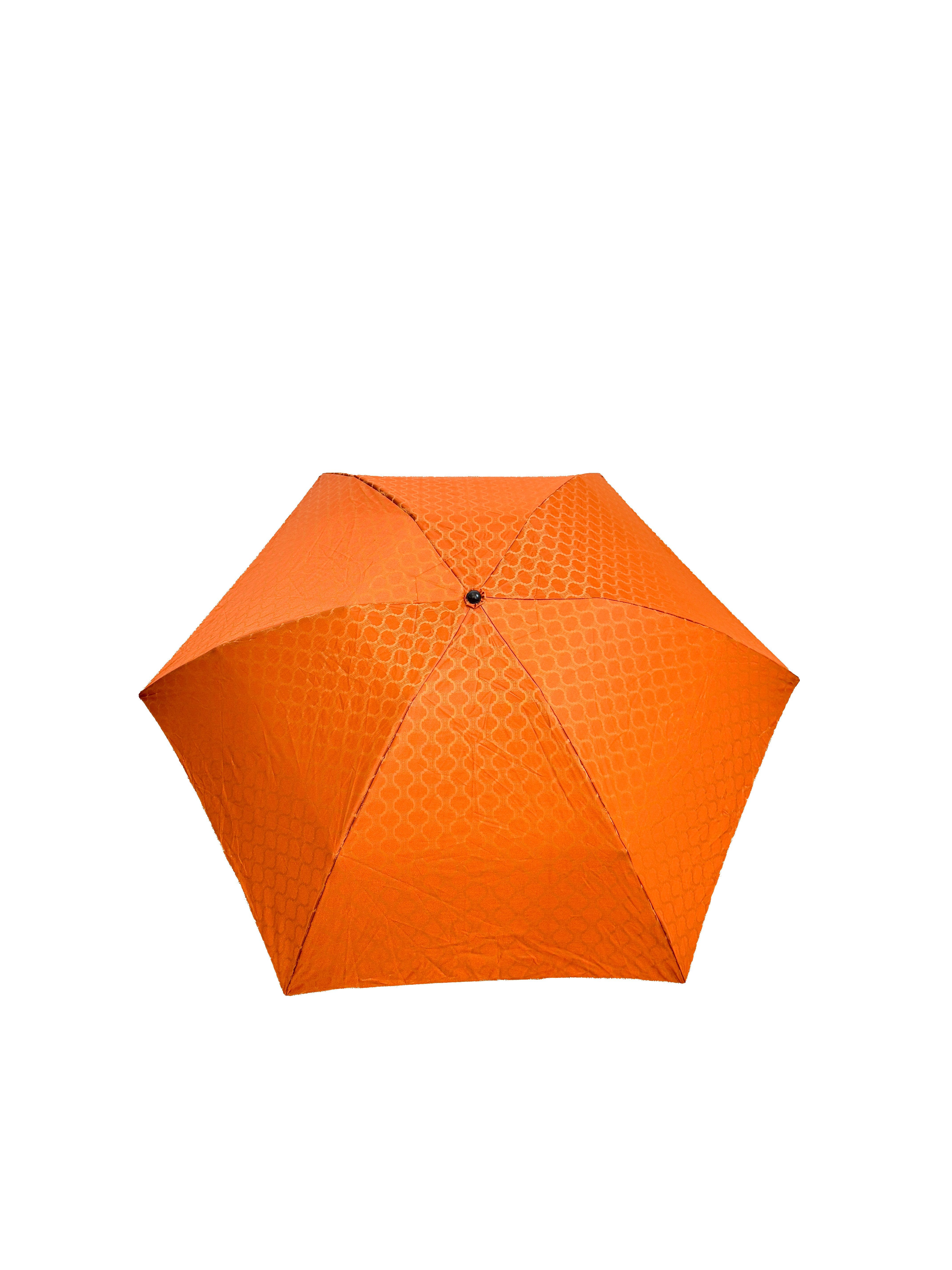 Celine orange macadam vintage umbrella