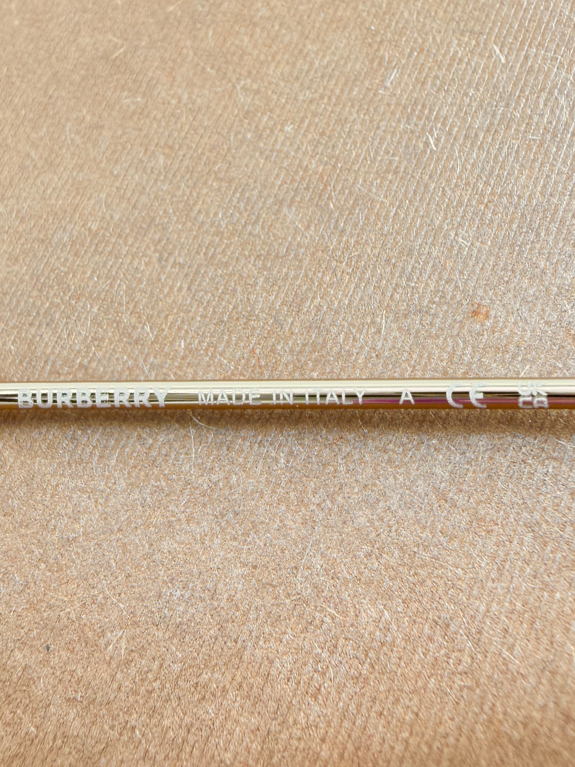 Burberry gold/green Harper sunglasses B3144 BOX