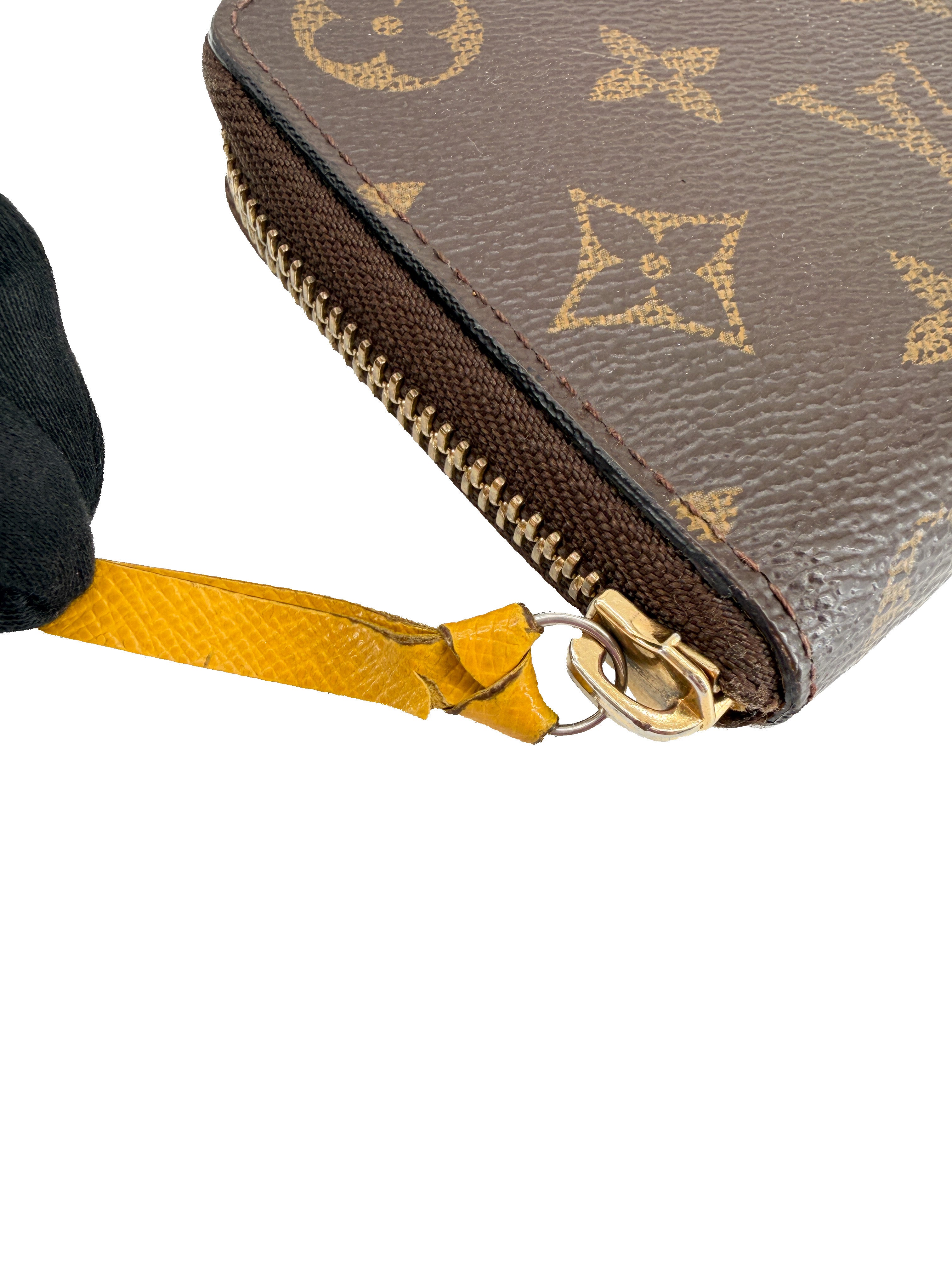 Louis Vuitton monogram Clemence Mimosa wallet SP1126
