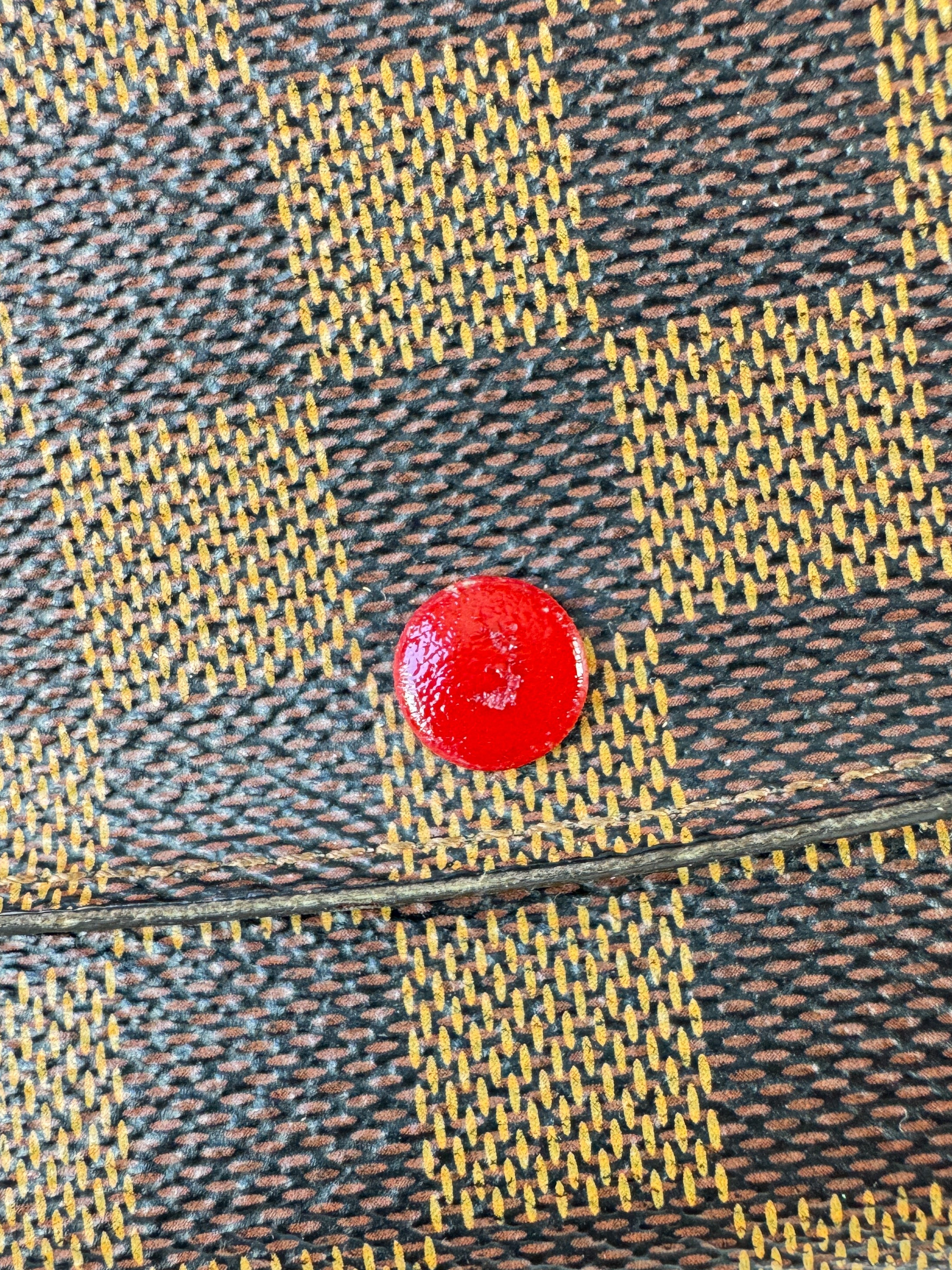 Louis Vuitton damier ebene Emilie wallet  TA2126