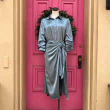 Cinq à Sept teal dress size 4 NWT