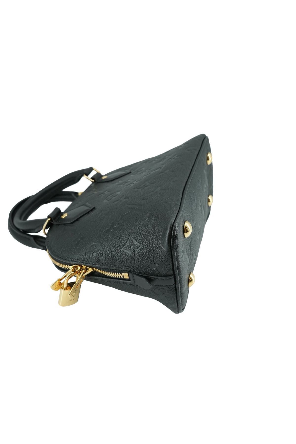 Louis Vuitton monogram empreinte black Alma BB NFC