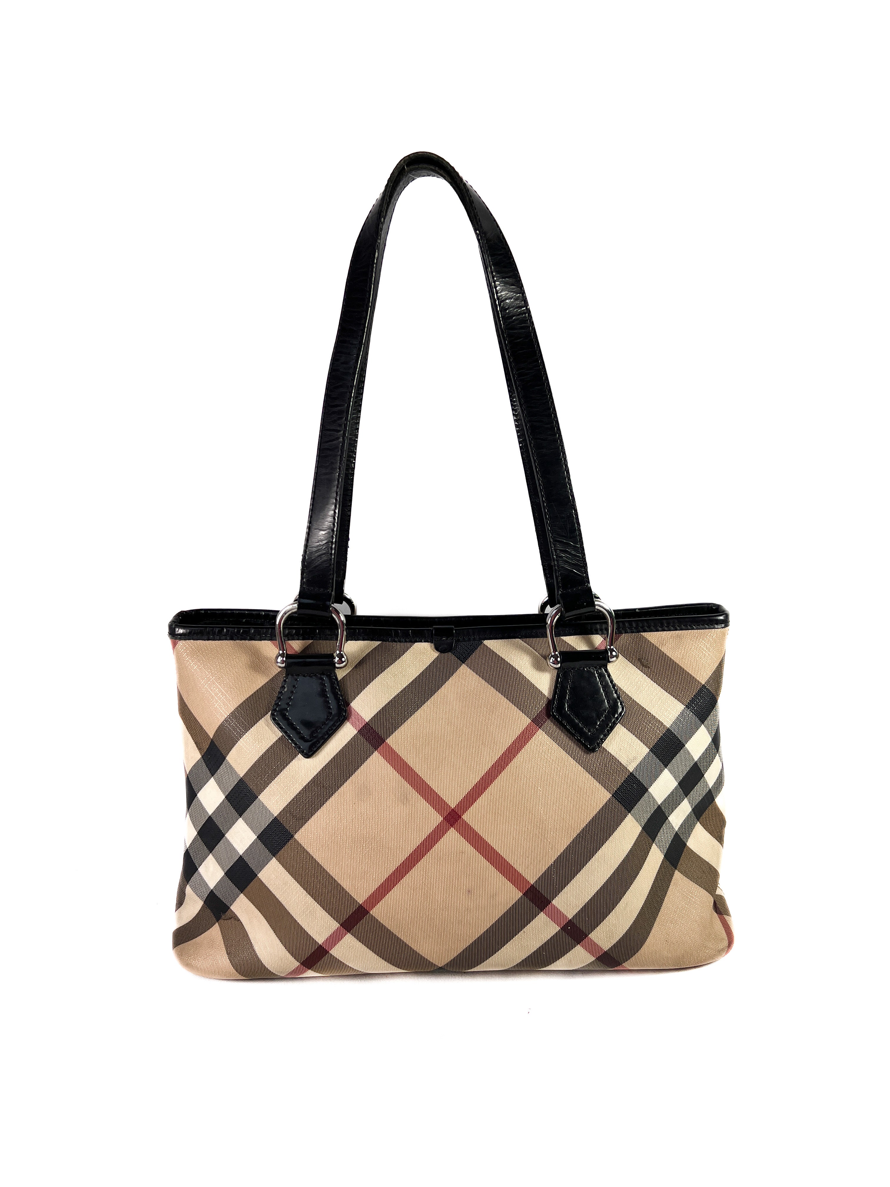 Burberry nova check shoulder bag