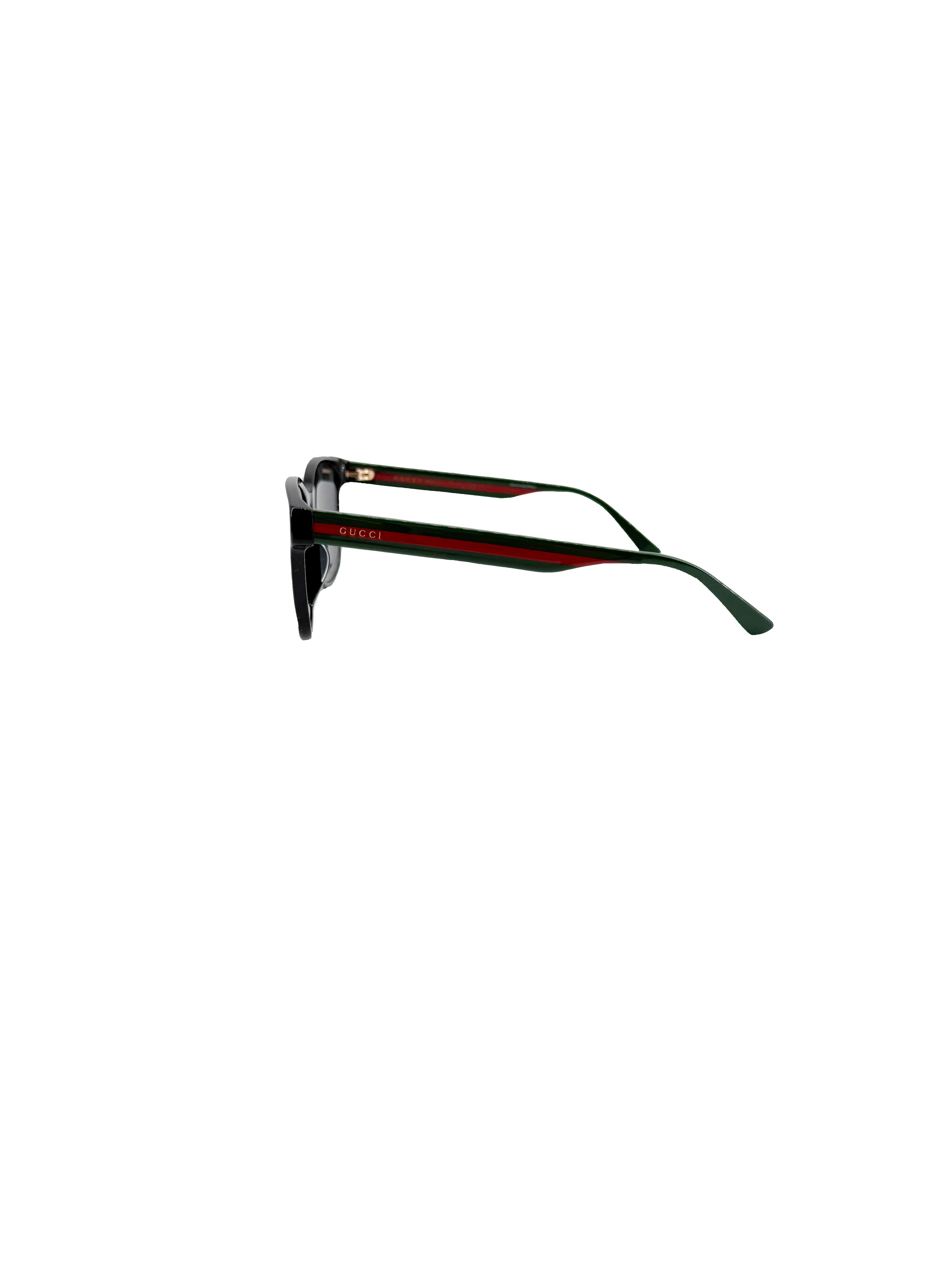 Gucci black supreme stripe sunglasses GG0417SK