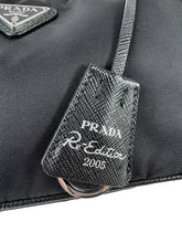 Prada black Re-Edition 2005 small Tessuto shoulder bag 31