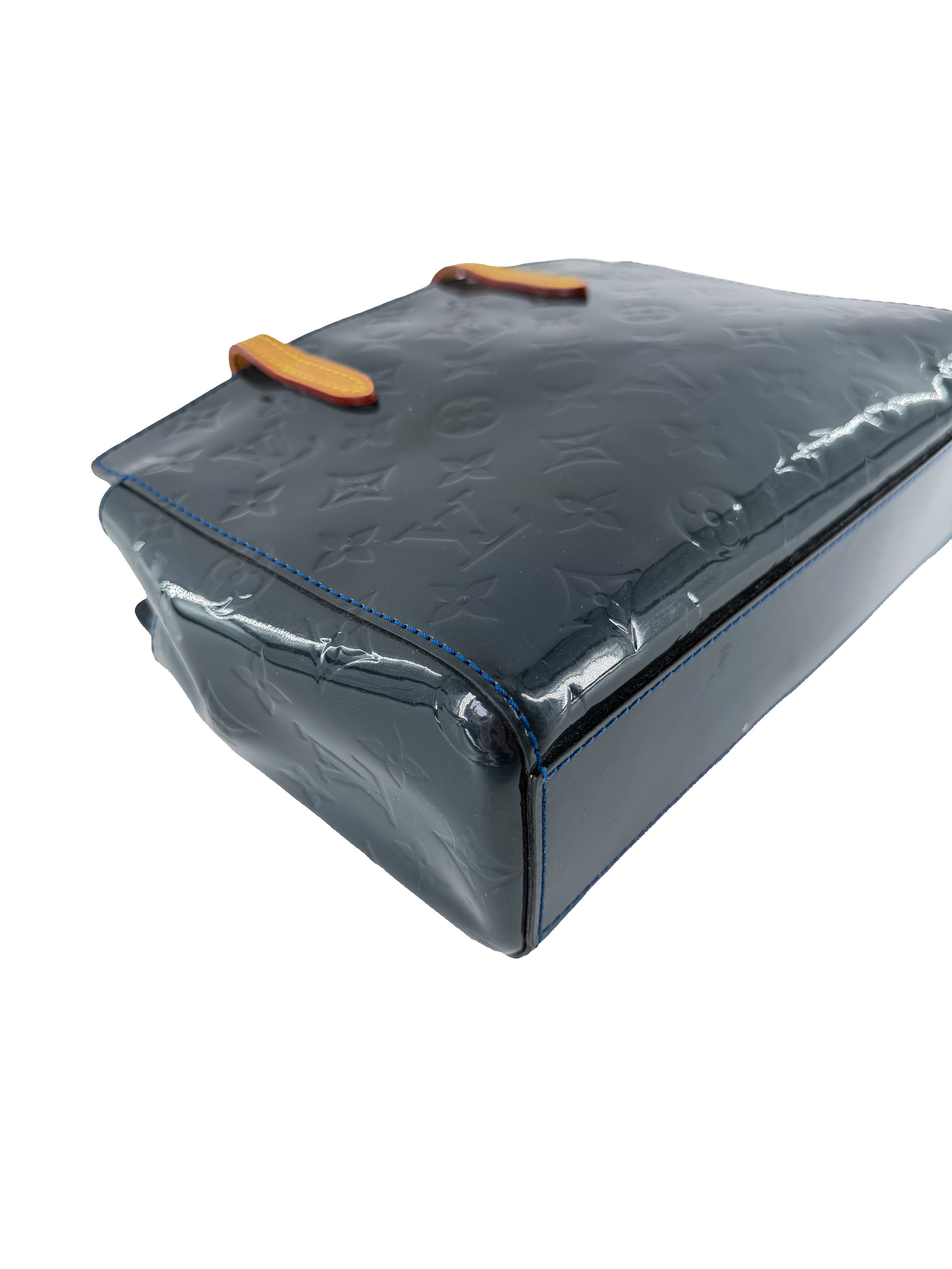 Louis Vuitton vernis Catalina BB navy tote SN1163