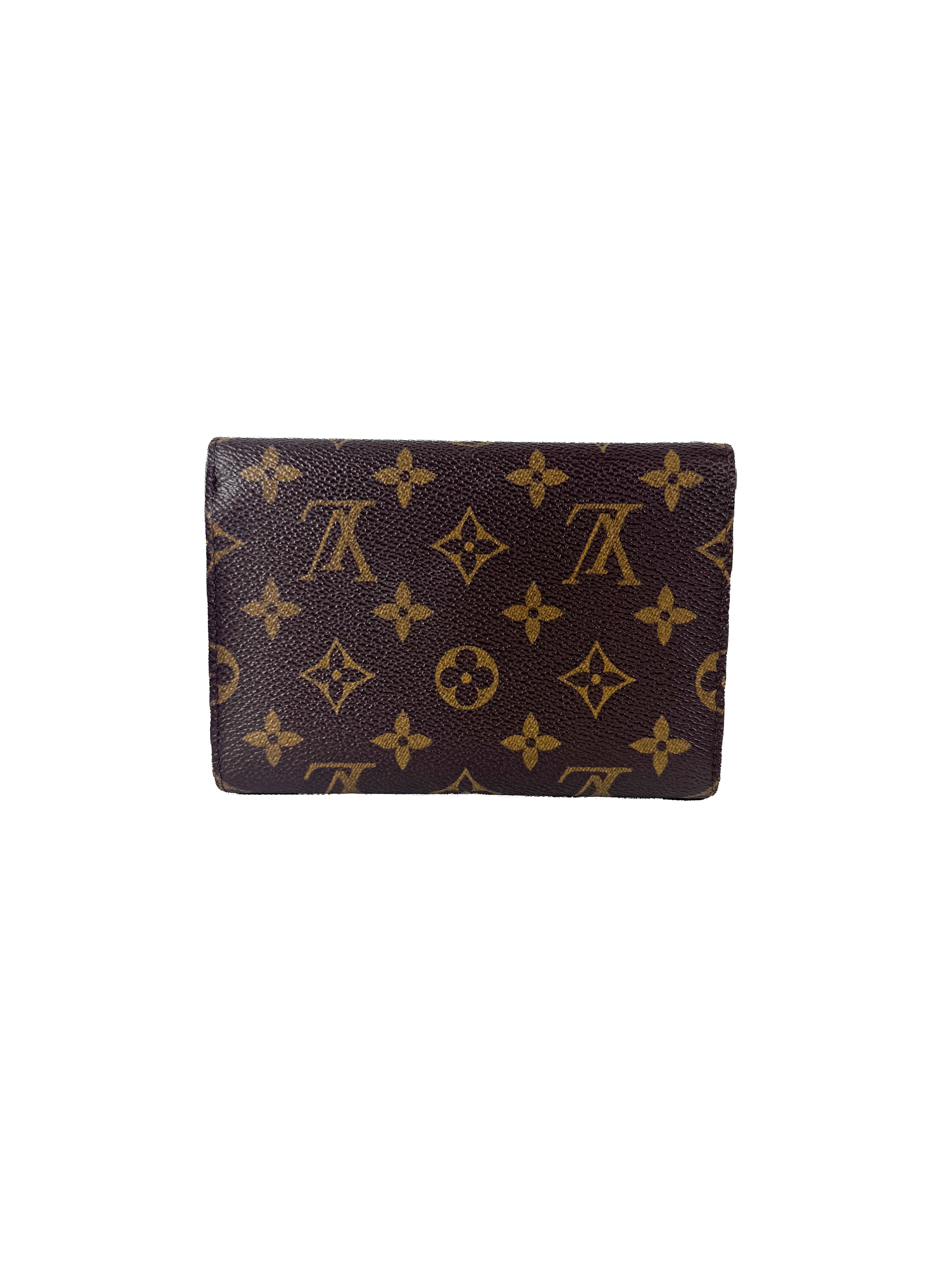 Louis Vuitton Monogram Porte Tresor Etui Papier wallet SP0031