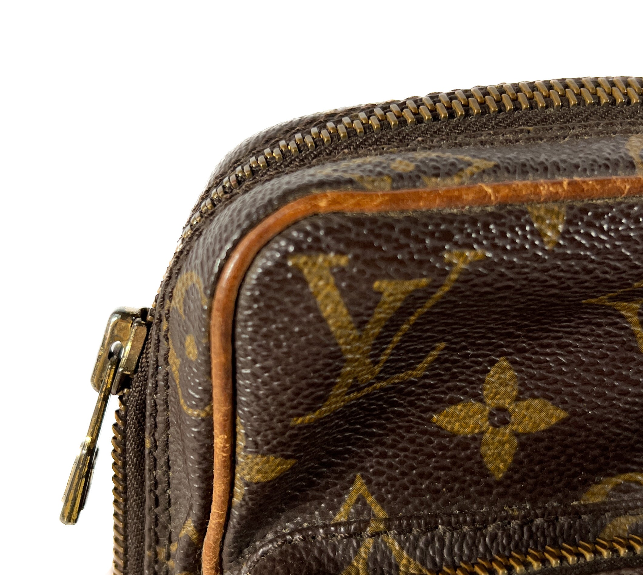 Louis Vuitton vintage mini amazon monogram crossbody 874 TH