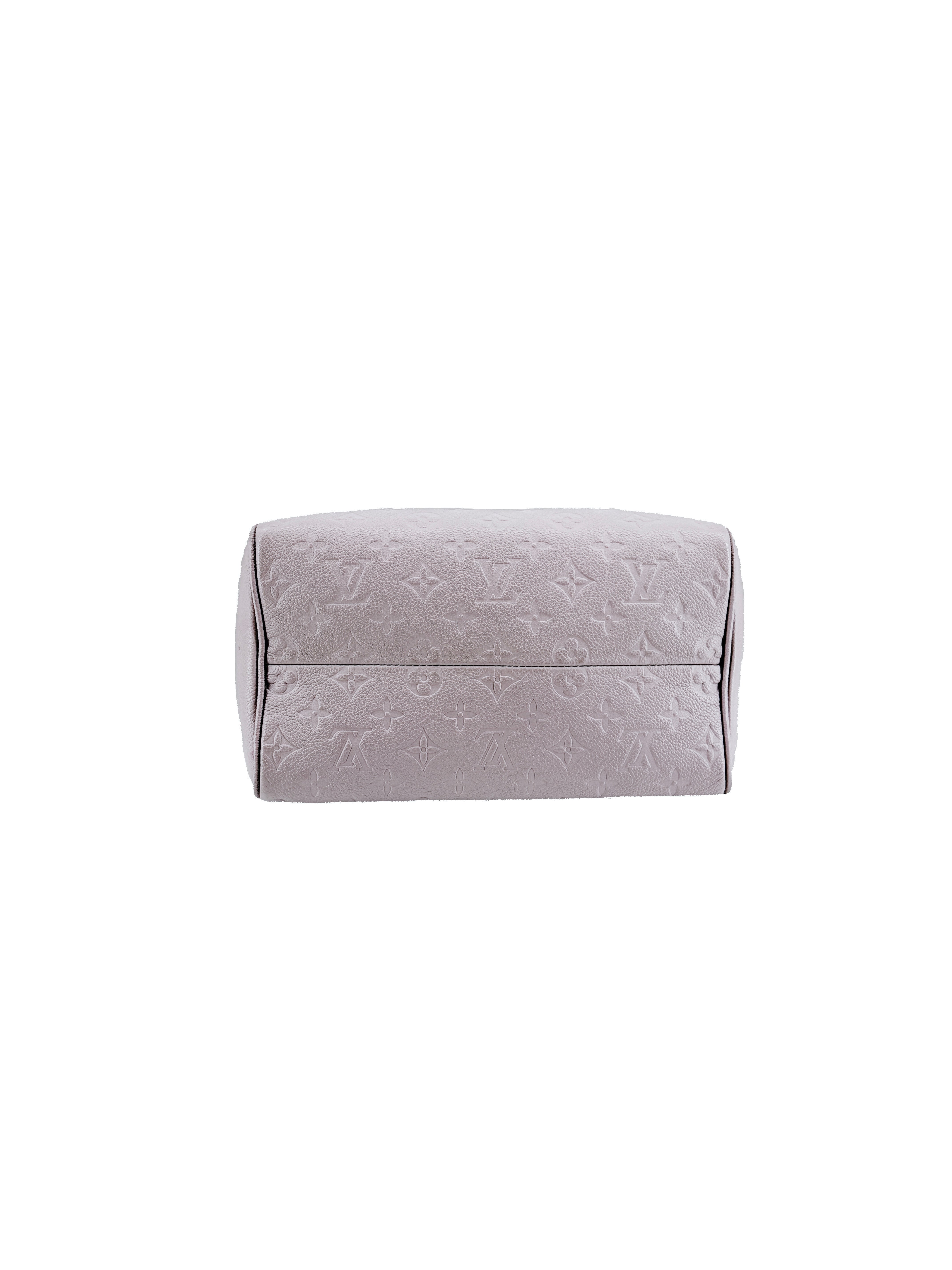 Louis Vuitton empreinte monogram Speedy 25 Mastic AR2186