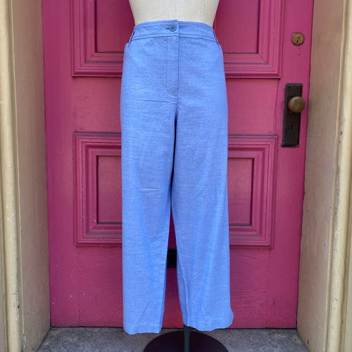 Talbots blue perfect crop pants size 20W NWT