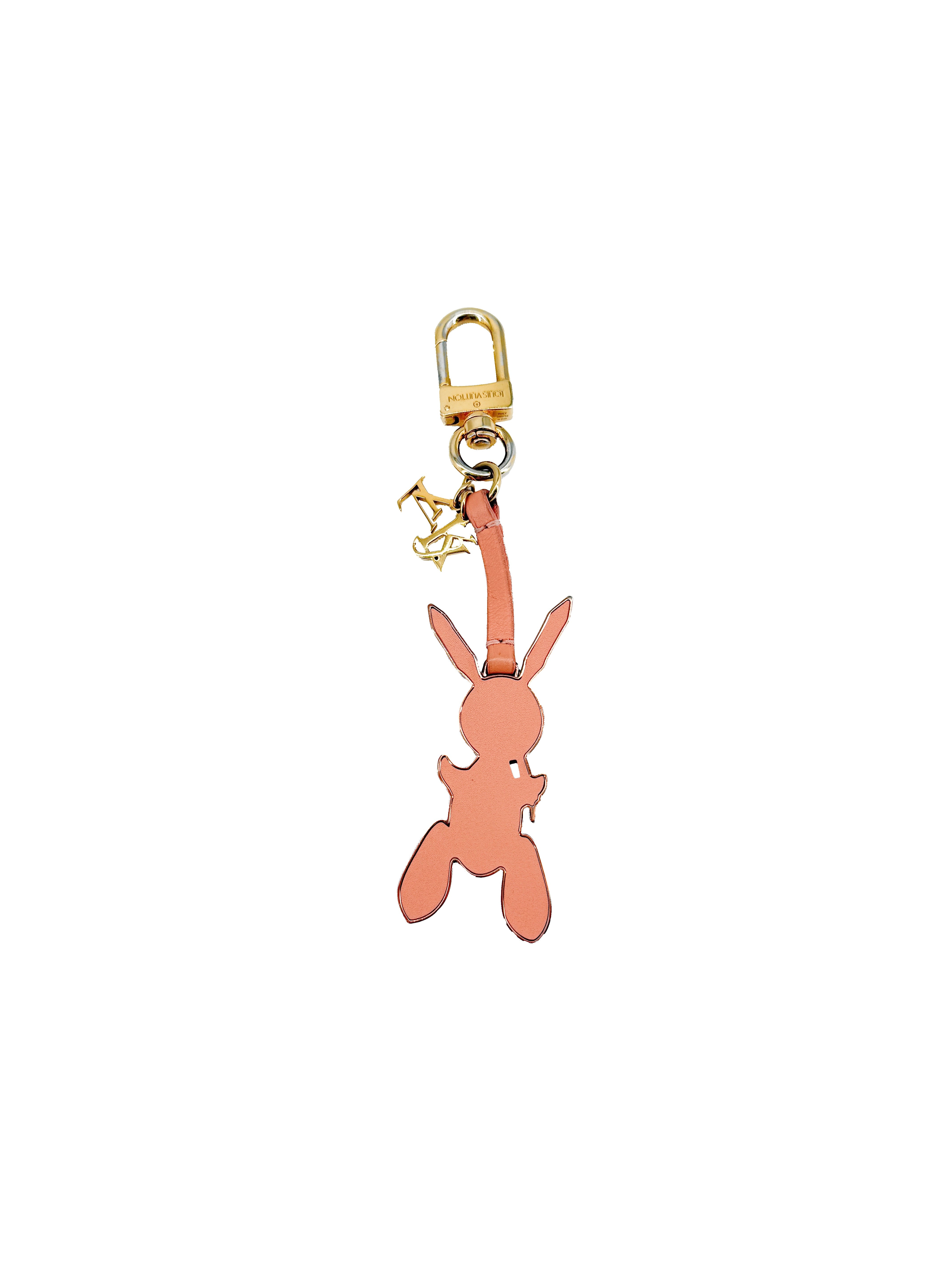 Louis Vuitton Jeff Koons rabbit bag charm LE0147