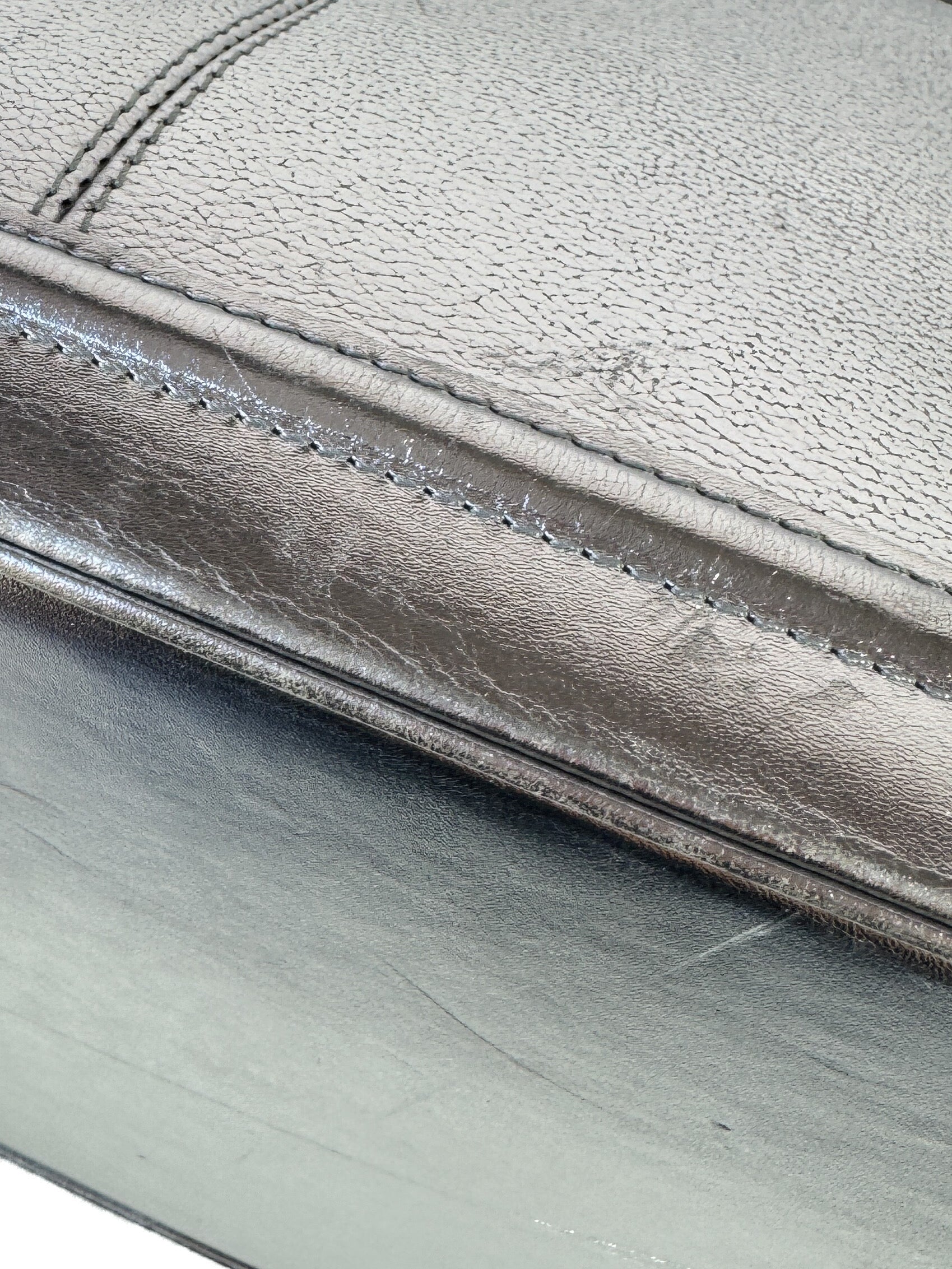 Louis Vuitton silver Suhali lockit MM DU3087