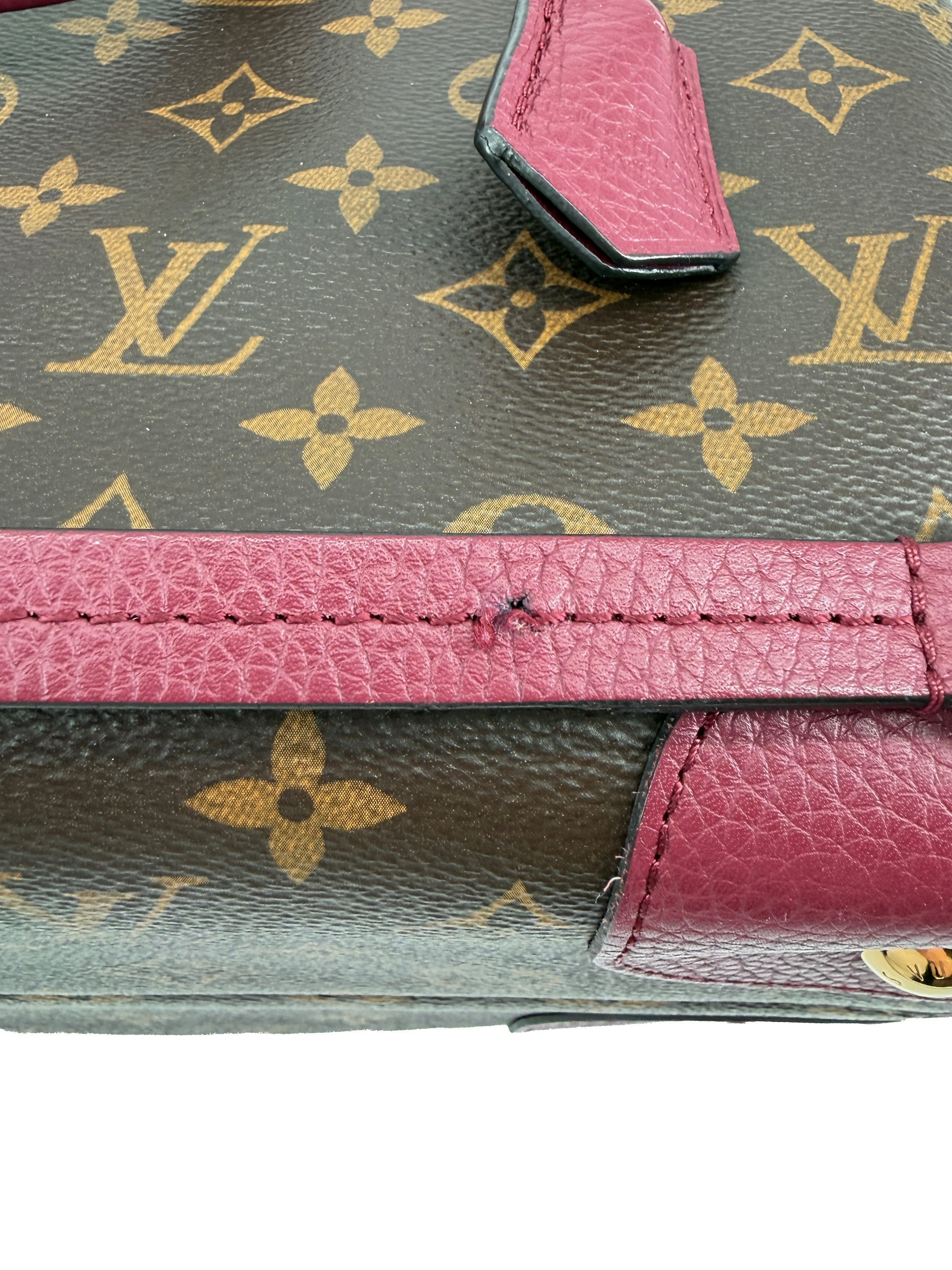 Louis Vuitton brown purple Retiro NM DR2185
