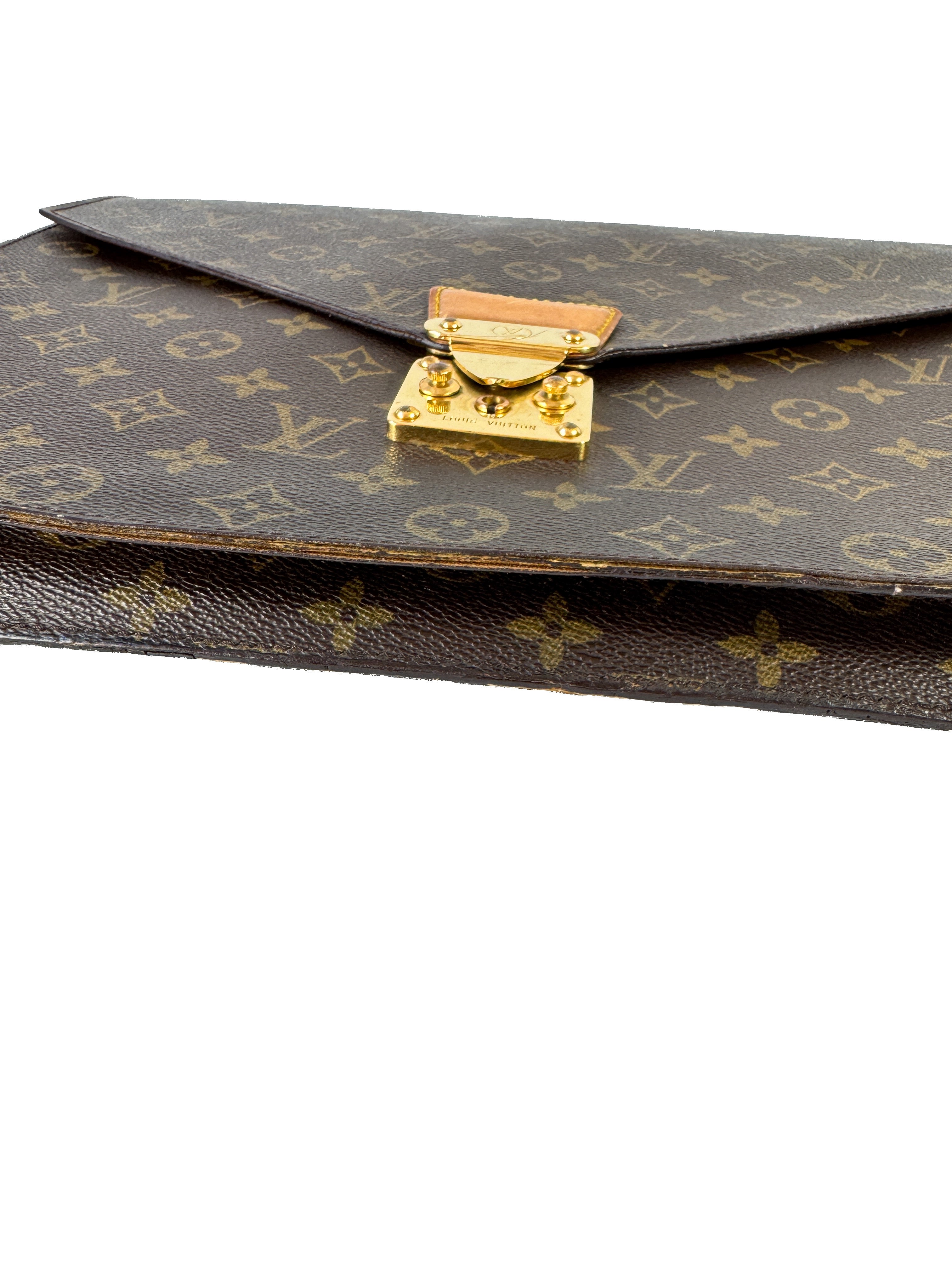 Louis Vuitton monogram Senator Porte documents case 8905CT