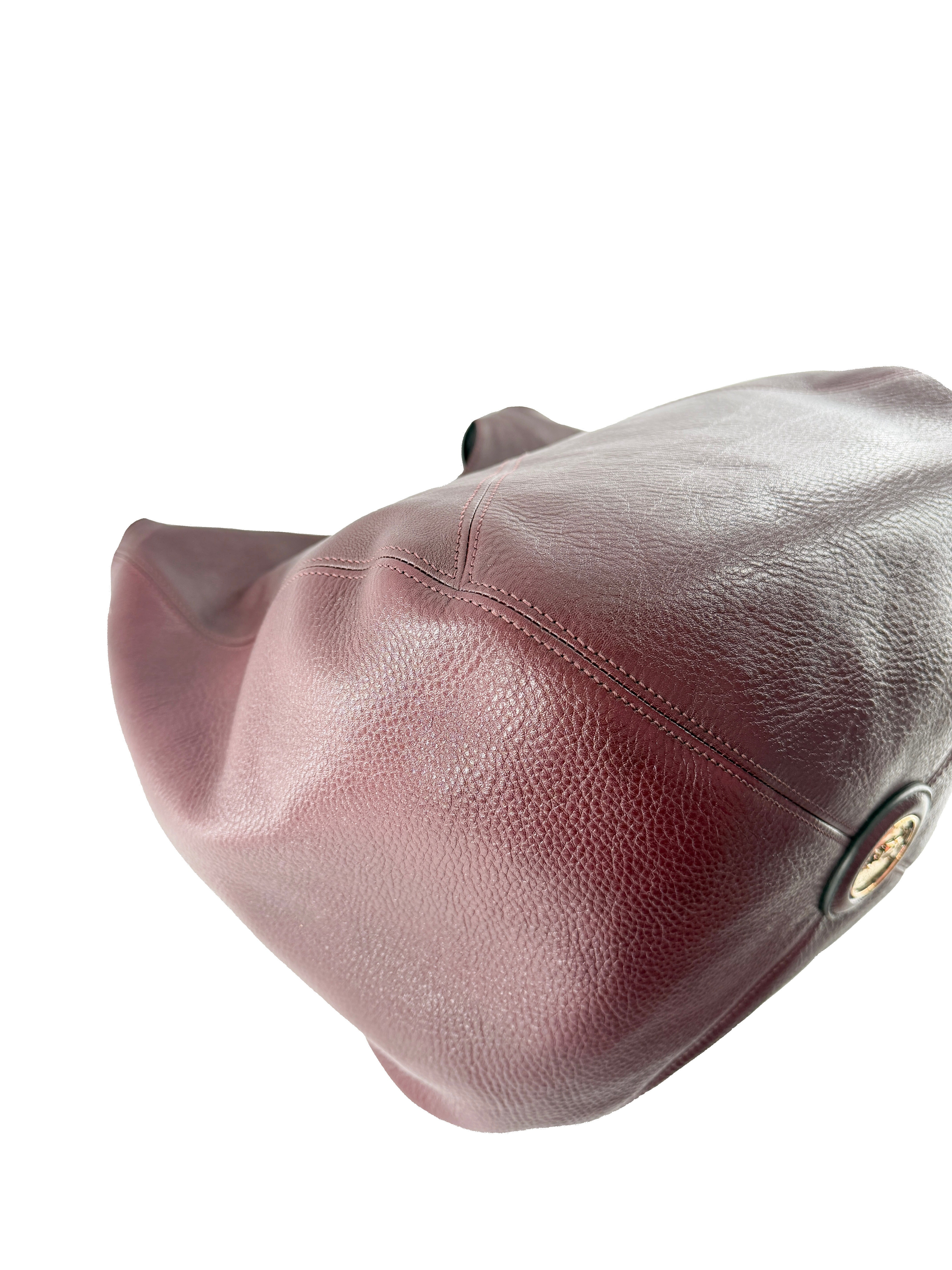 Chloé burgundy medium Balloon Hobo shoulder bag 042511665