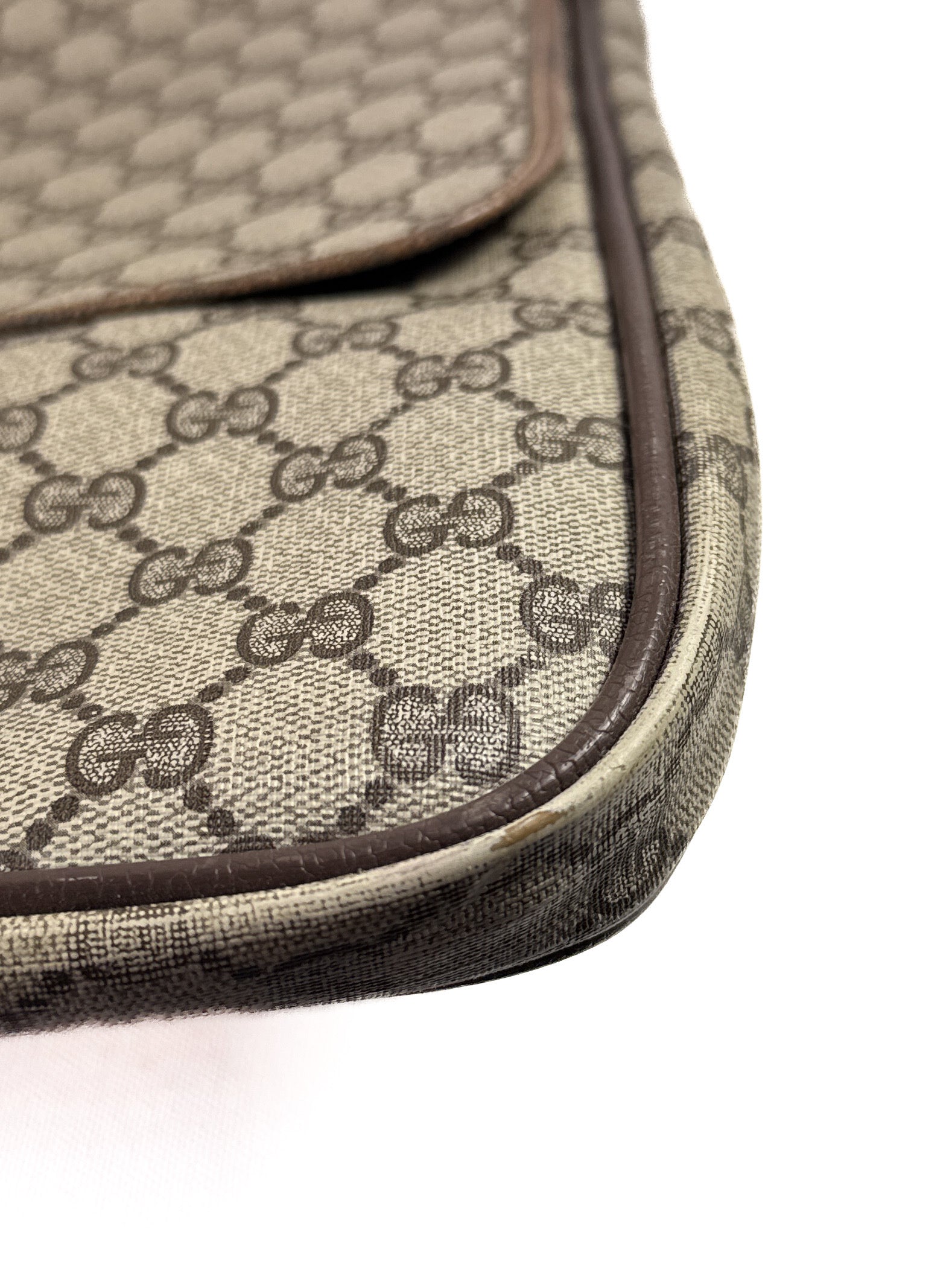 Gucci GG Supreme 1980s garment bag 24-011-594 **as is**