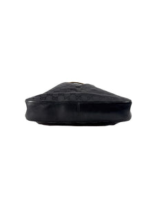 Gucci black signature shoulder bag 001.3748 001998 **as is**