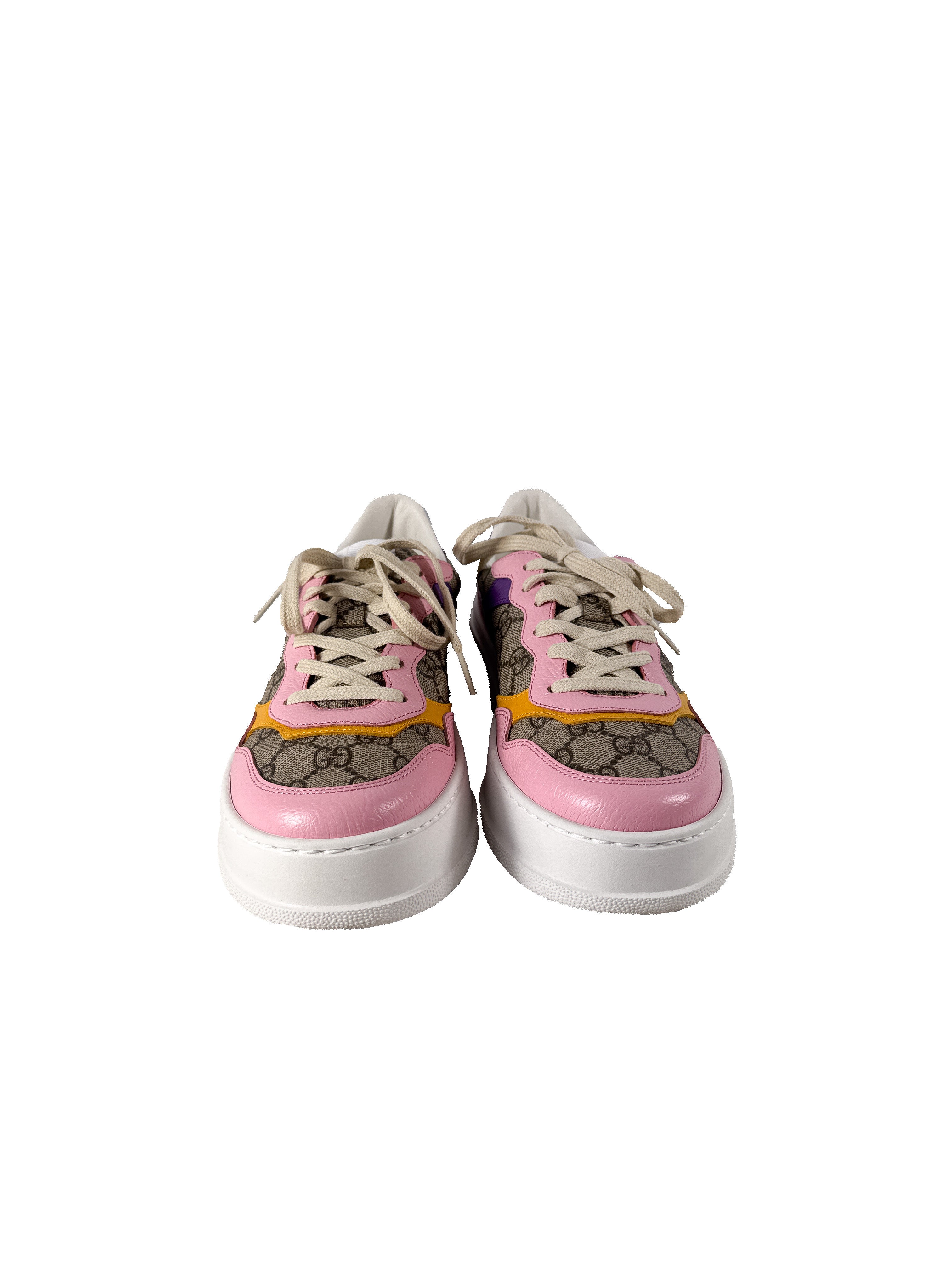 Gucci GG supreme multicolor sneakers size 39 BOX