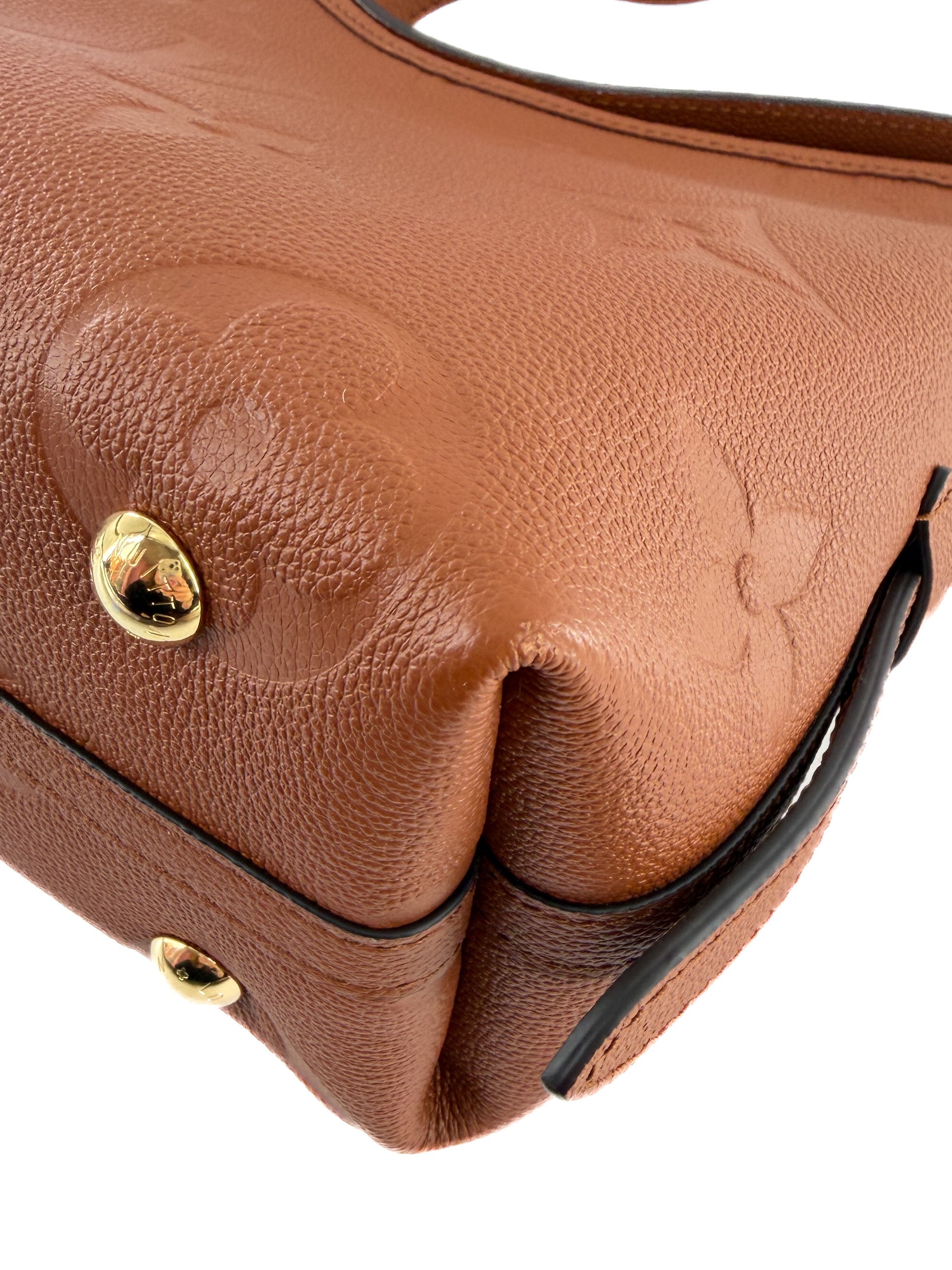 Louis Vuitton monogram empriente CarryAll PM cognac NFC