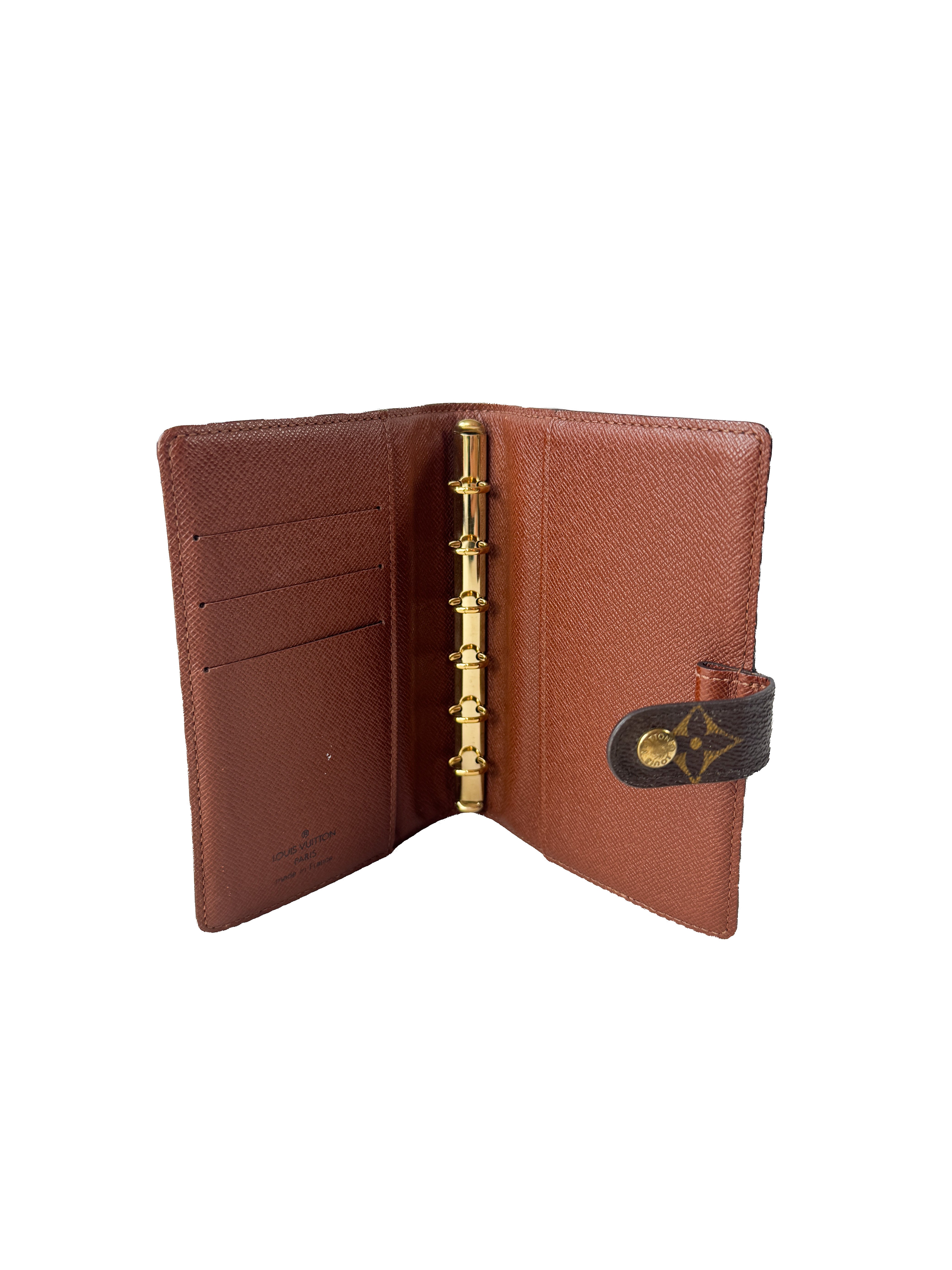 Louis Vuitton monogram agenda PM SP0052