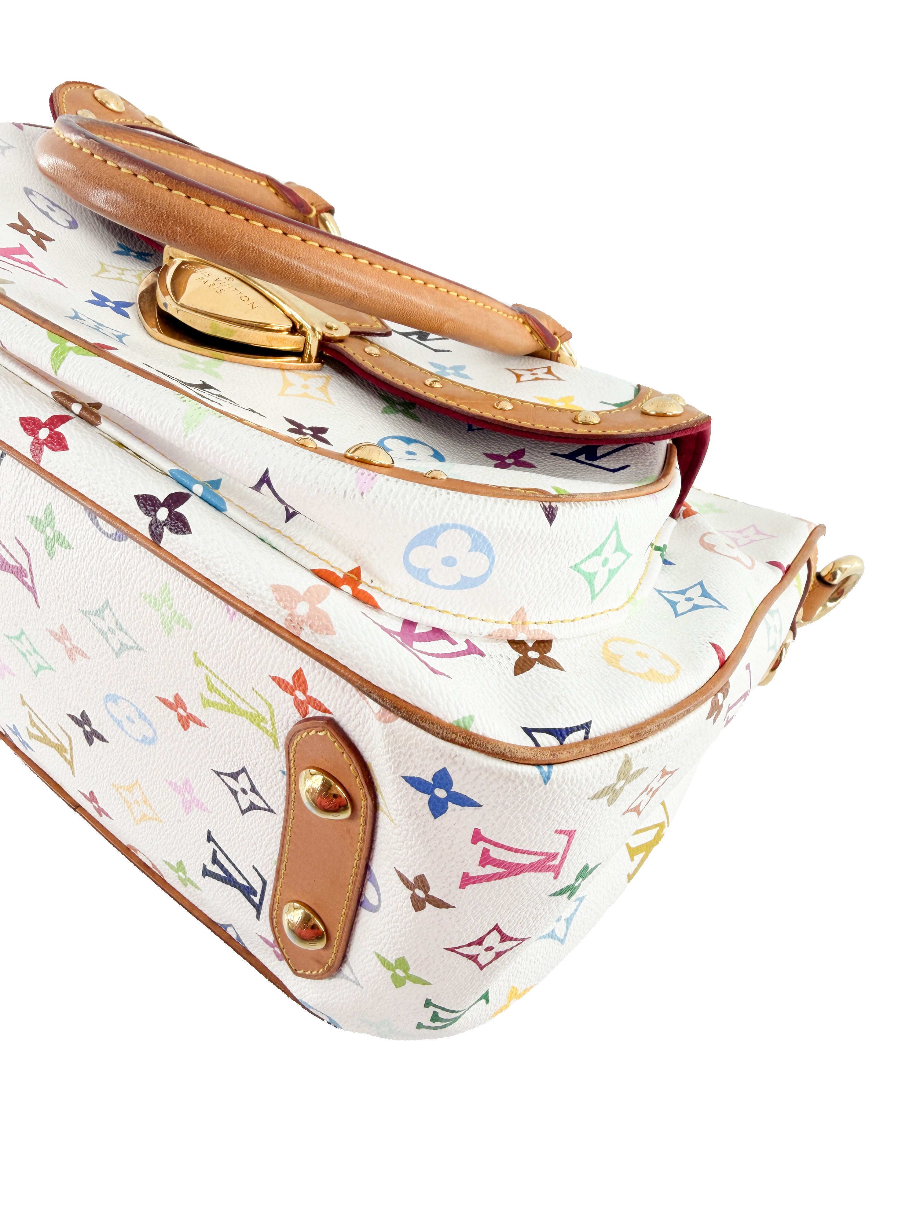 Louis Vuitton white multicolor Rita DU3067