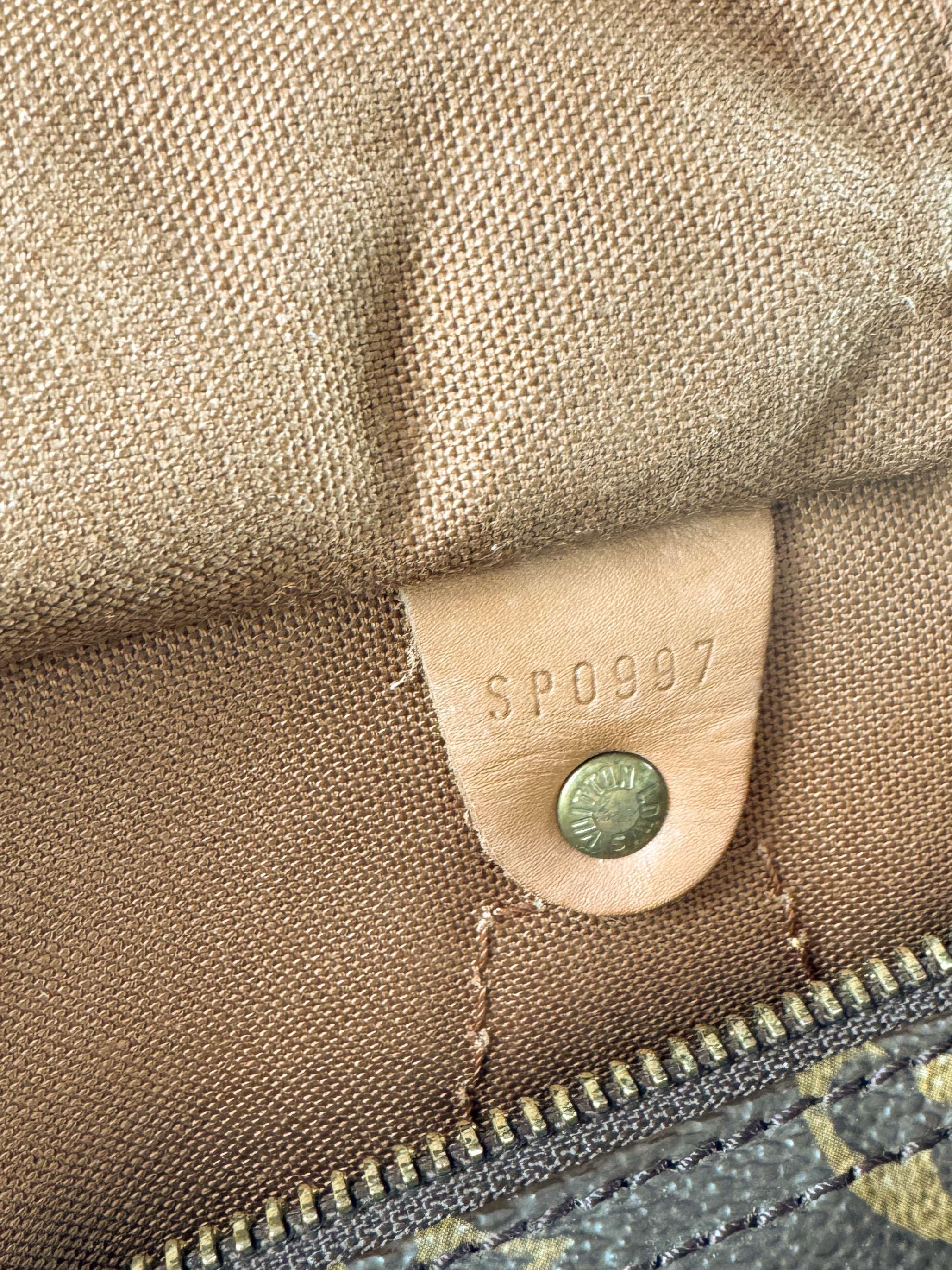 Louis Vuitton monogram speedy 35 SP0997