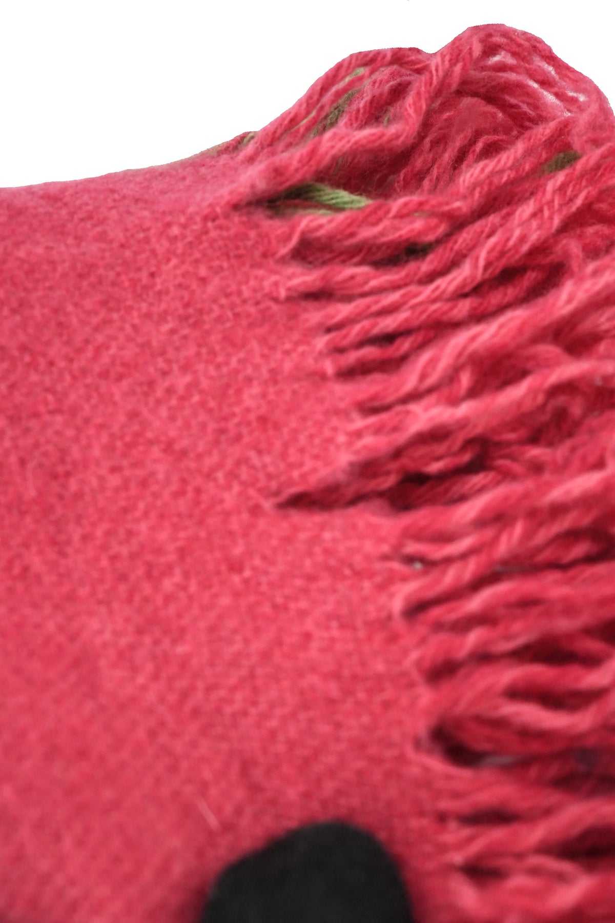 Burberry pink plaid fringe scarf *as is*