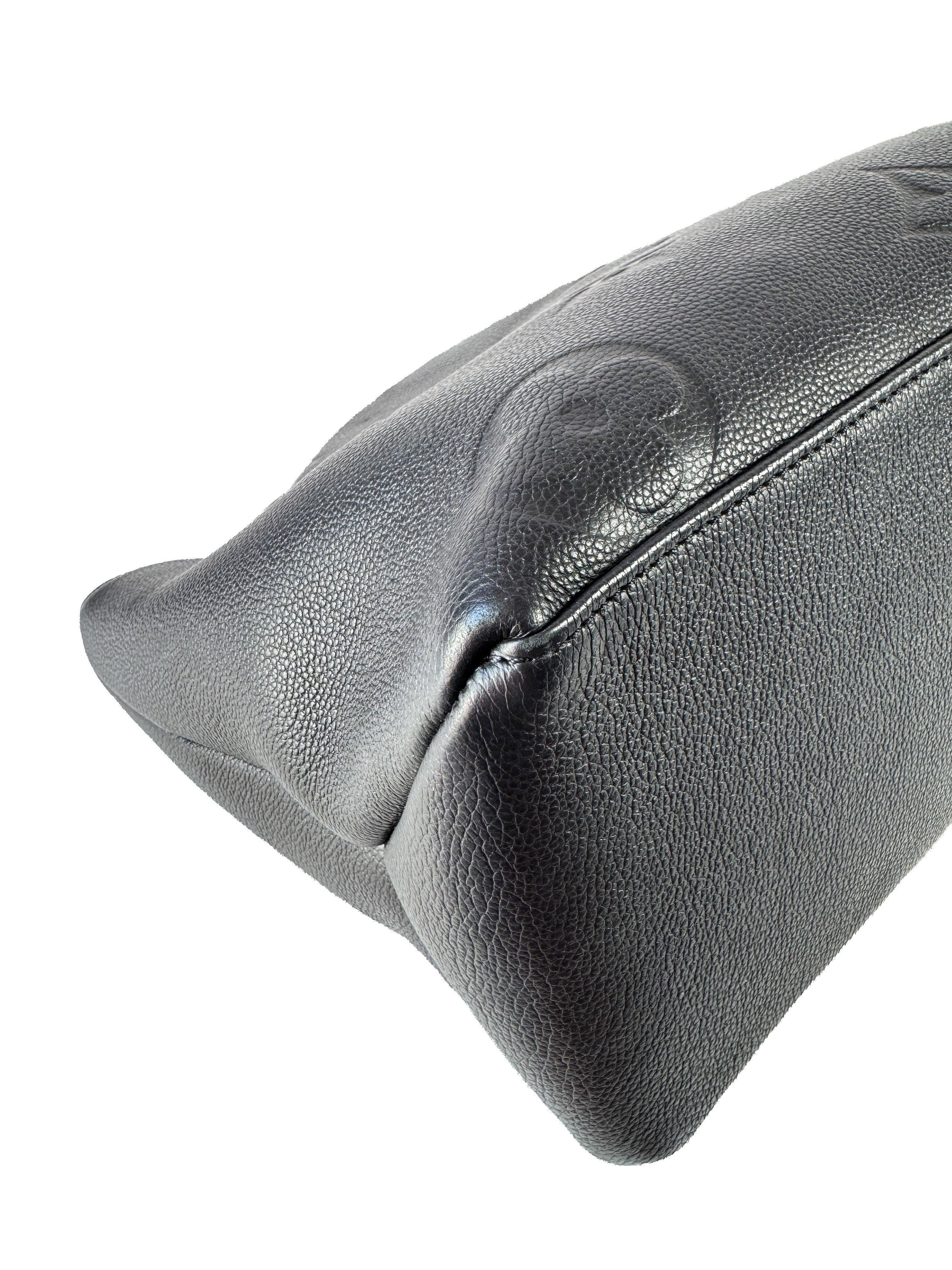 Louis Vuitton black Empreinte Grand Palais MM Shoulder Bag NFC