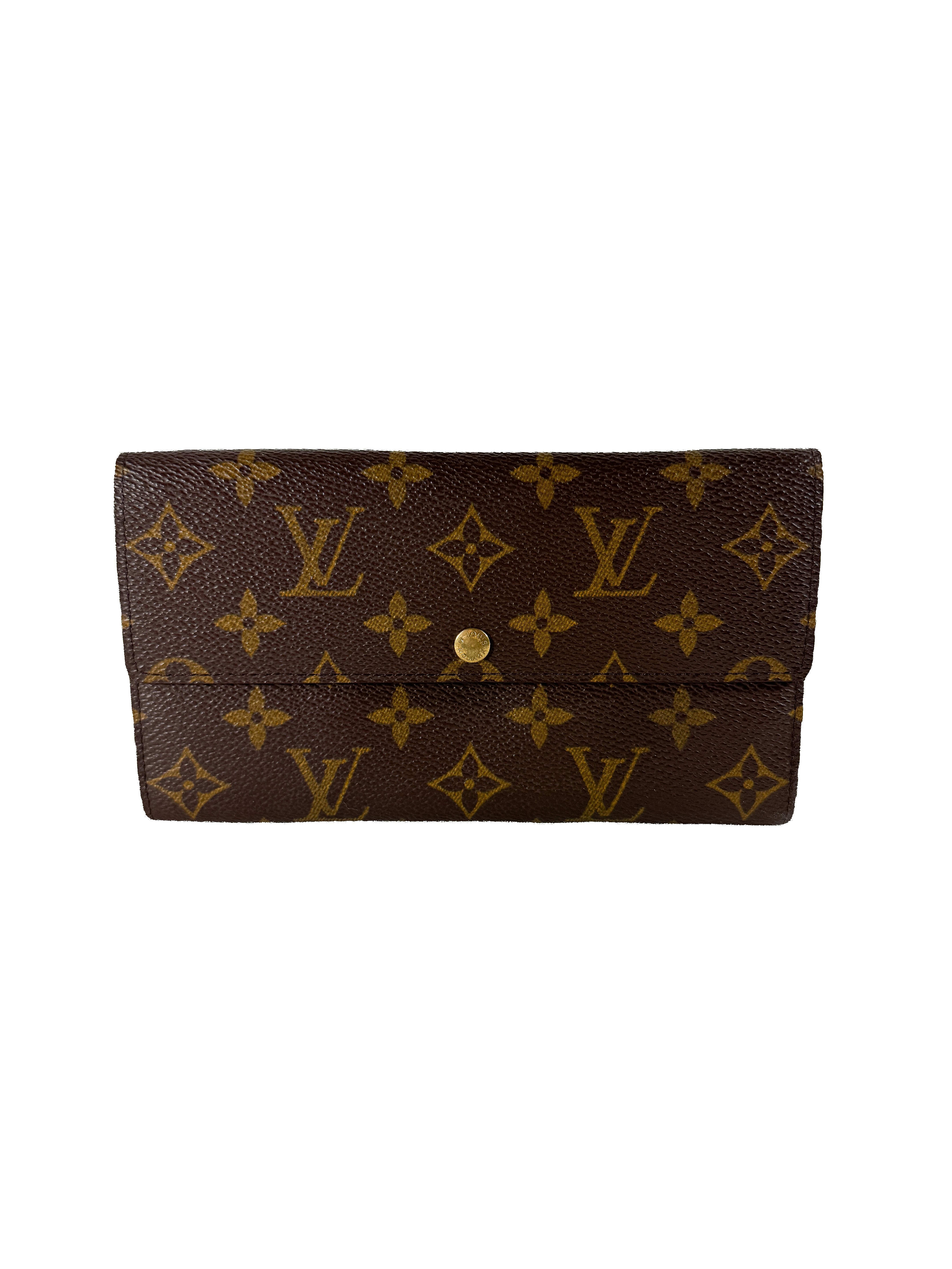Louis Vuitton monogram vintage Sarah wallet CA0995