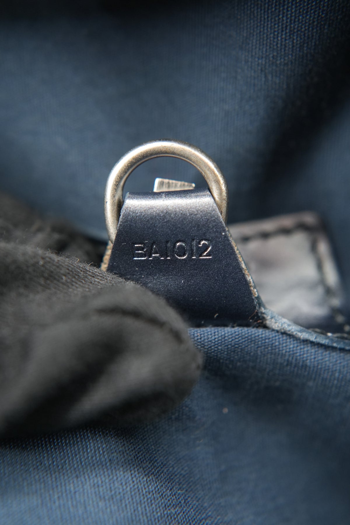 Louis Vuitton dark blue monogram Mat Malden BA1012
