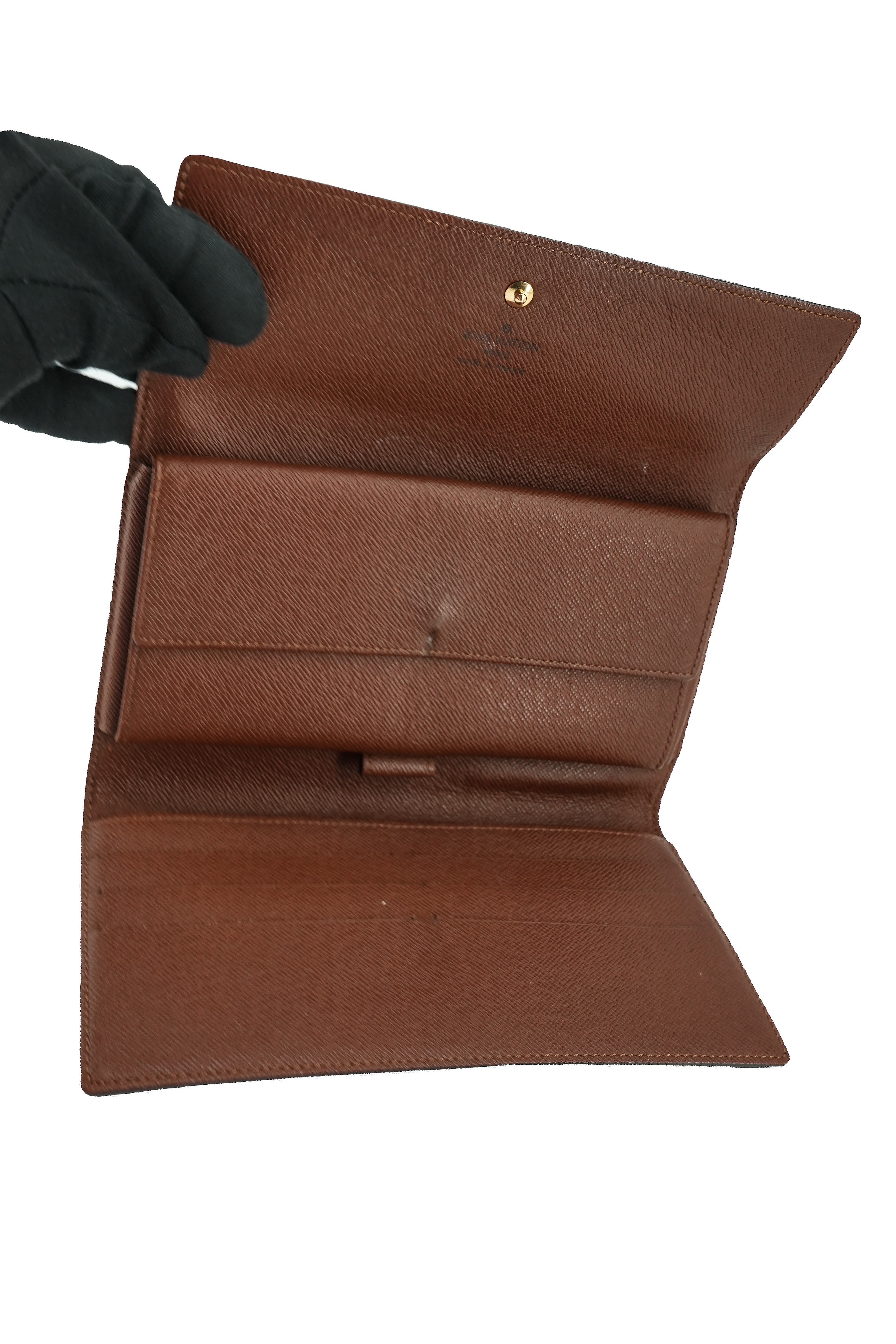 Louis Vuitton monogram Portefeuille International long wallet TH0012