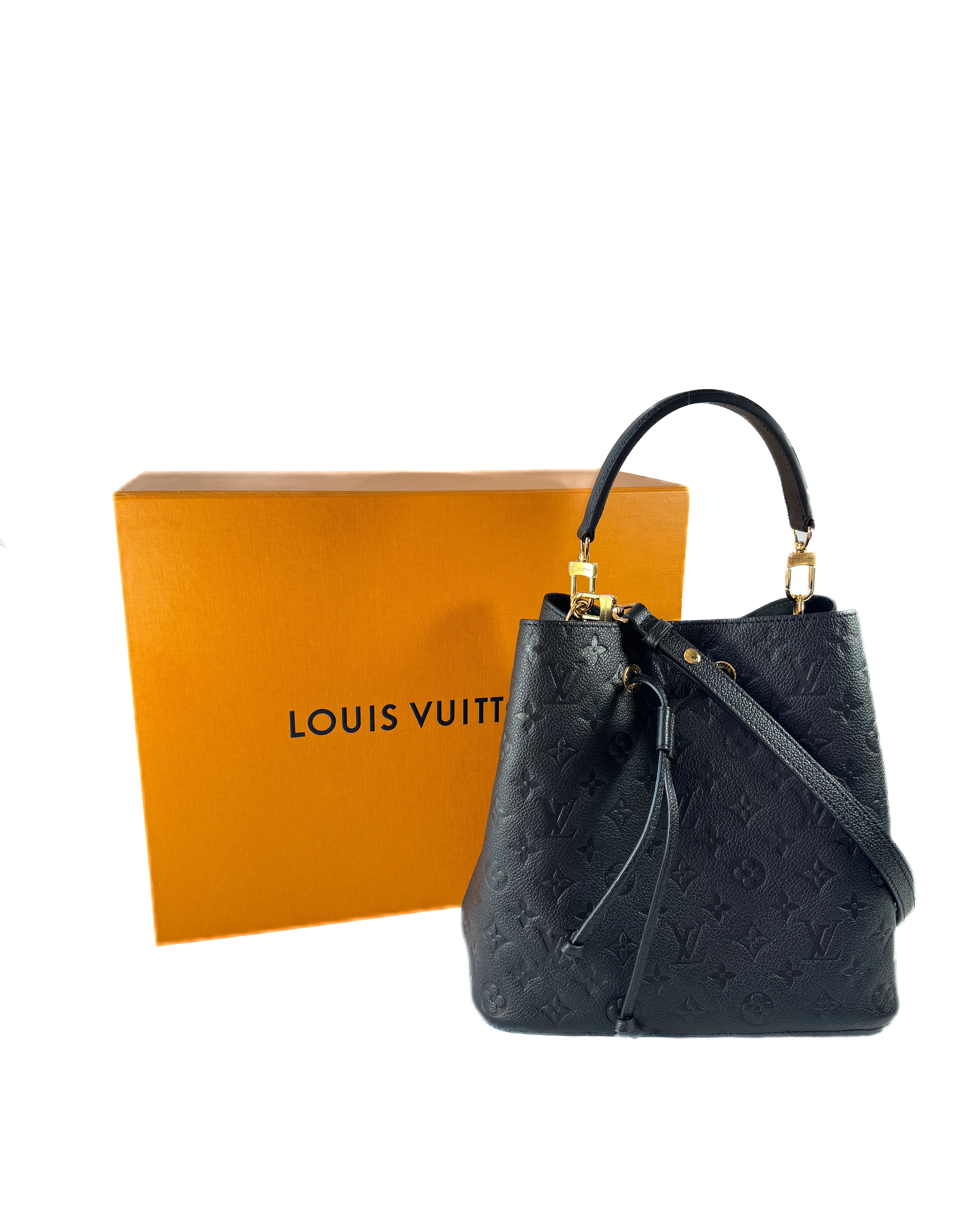 Louis Vuitton black empreinte NeoNoe MM (NFC)