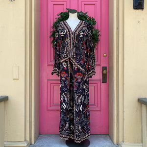 FARMRIO black multicolor set size L/XL