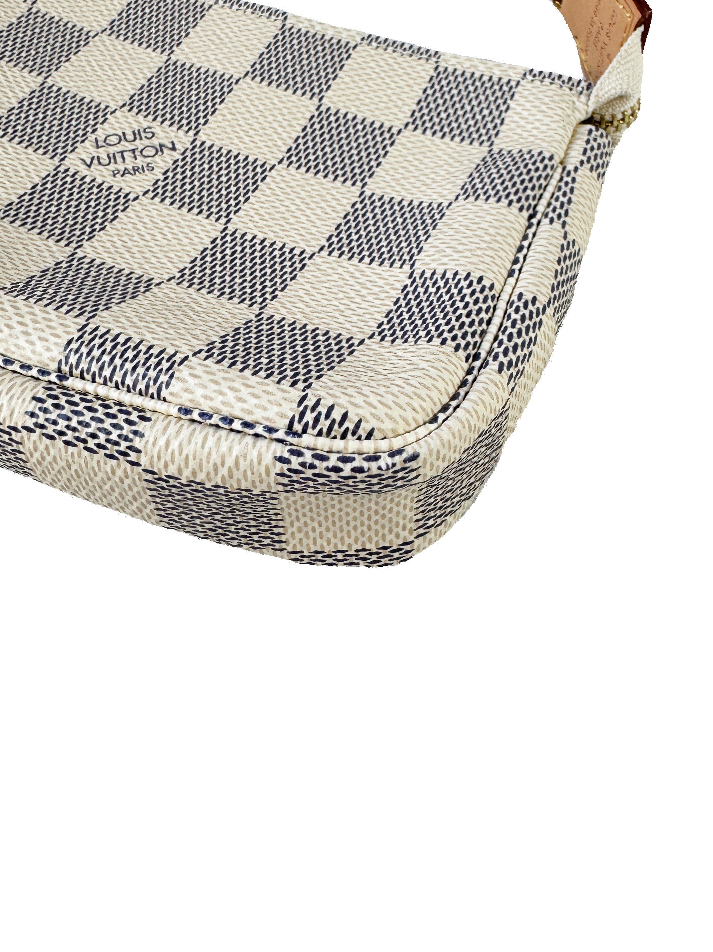 Louis Vuitton damier azur mini pochette accessories SF0168