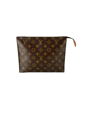 Louis Vuitton monogram toiletry pouch 882TH