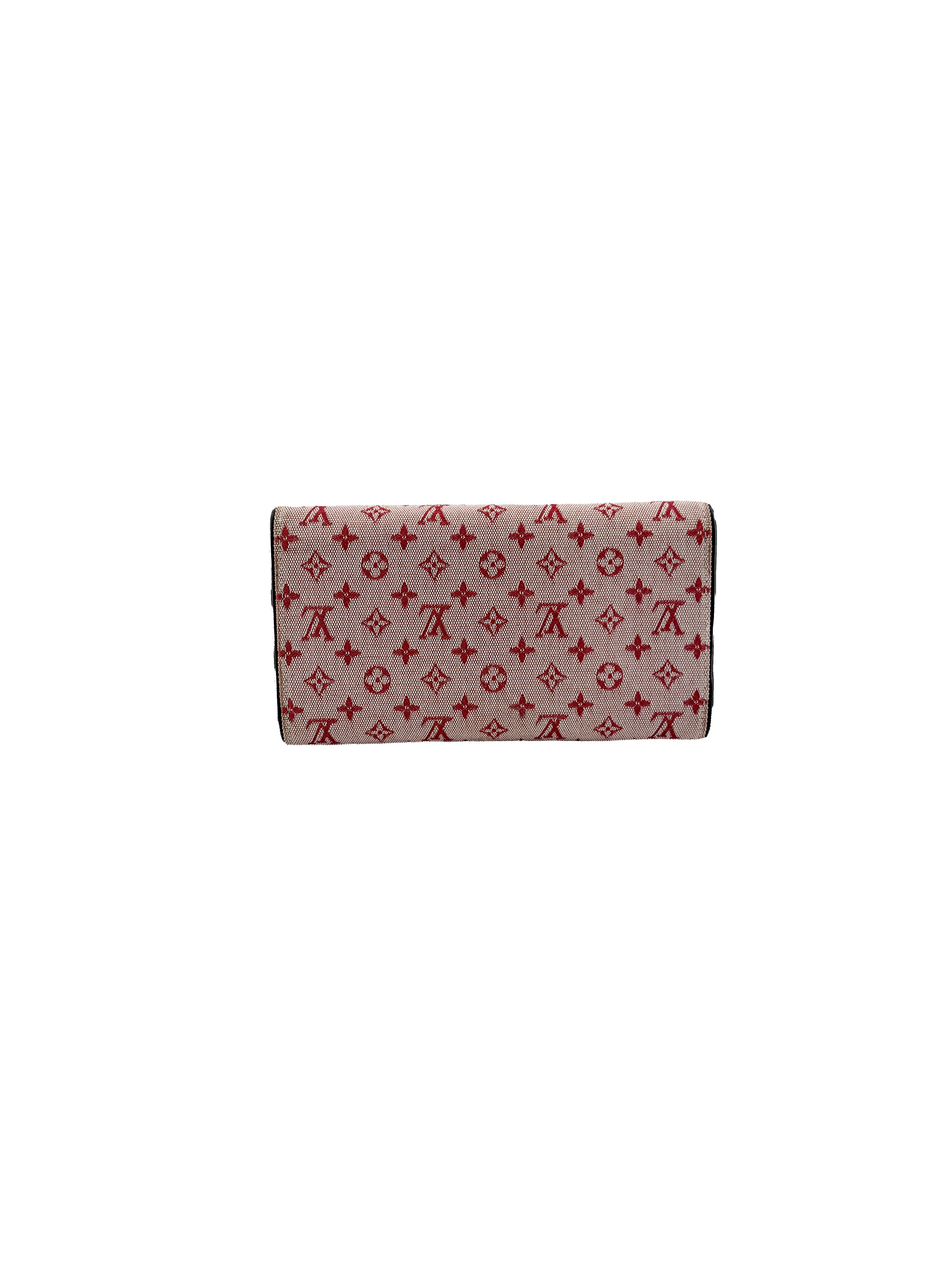Louis Vuitton monogram Mini Lin Porte Tresor International Wallet CA00072