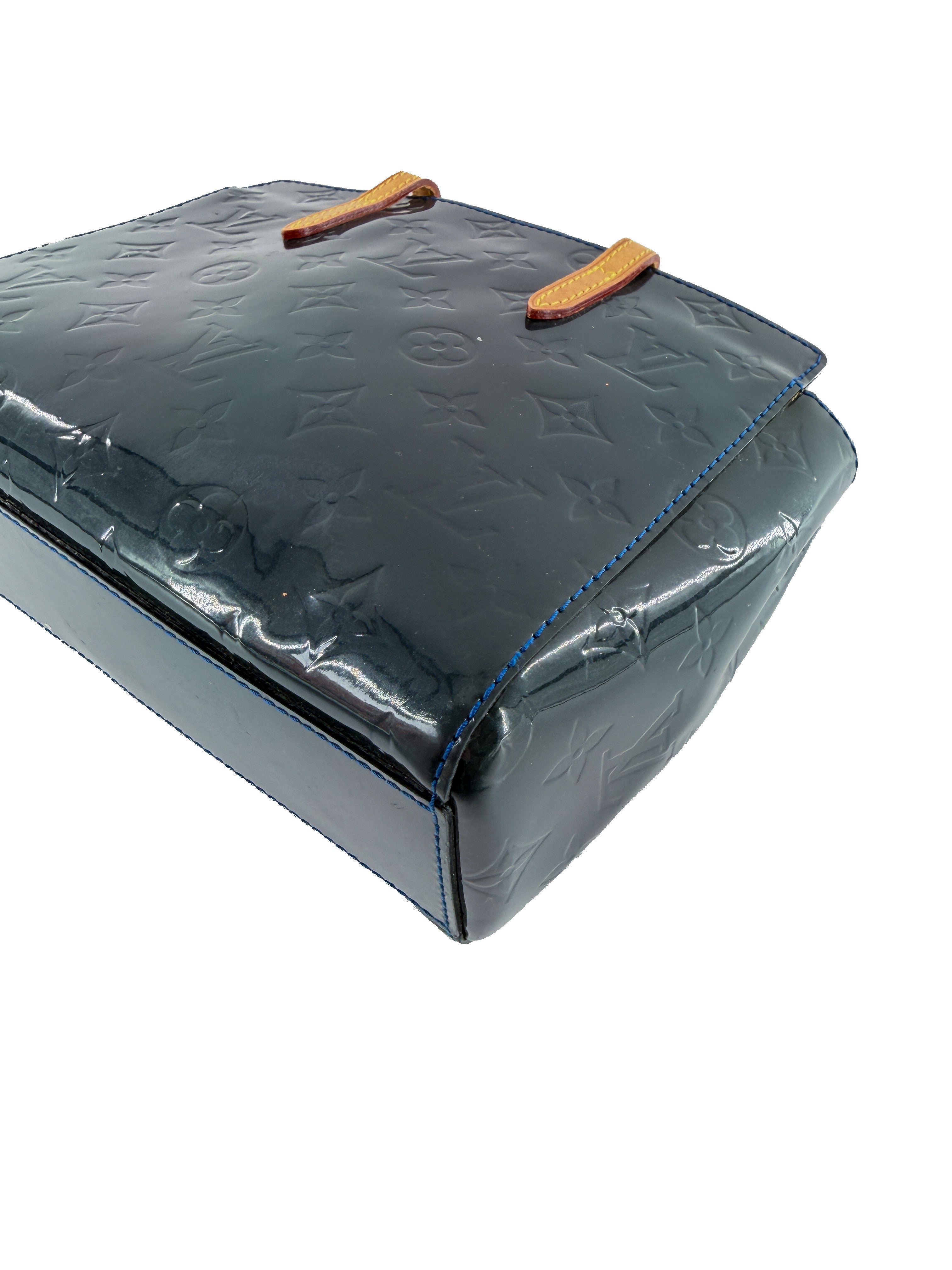 Louis Vuitton vernis Catalina BB navy tote SN1163