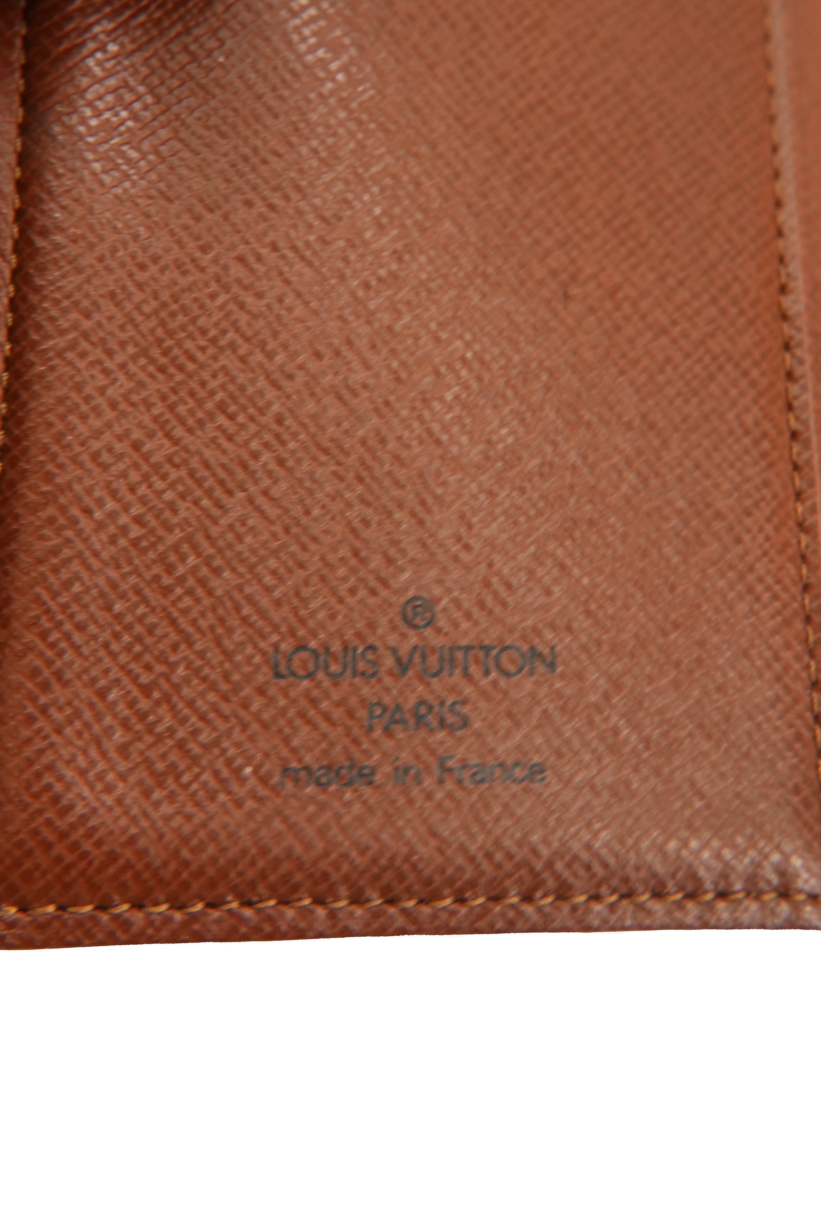 Louis Vuitton monogram Agenda small ring SP0031