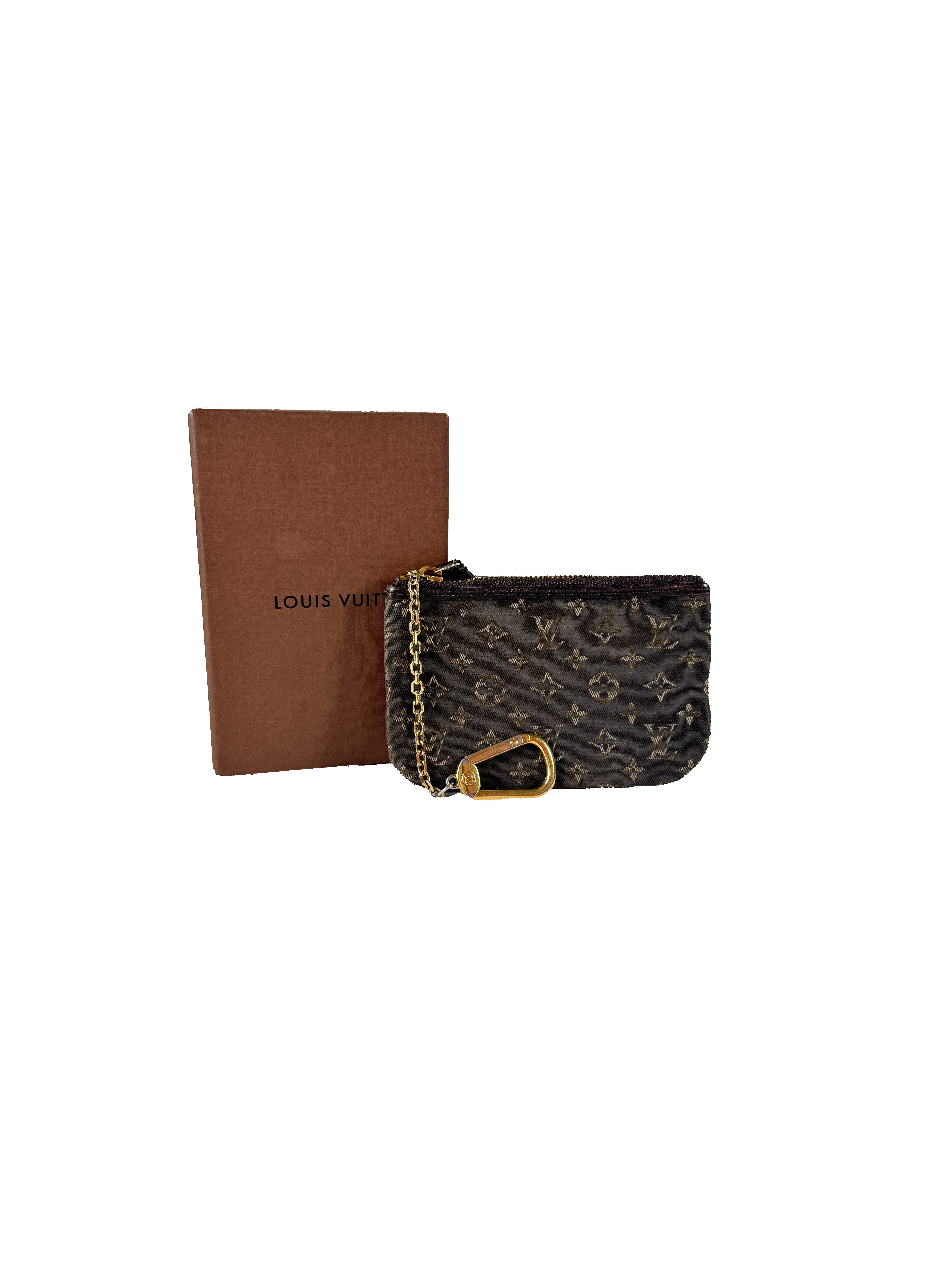 Louis Vuitton Monogram Idylle Pochette Cle Coin Case CT0193